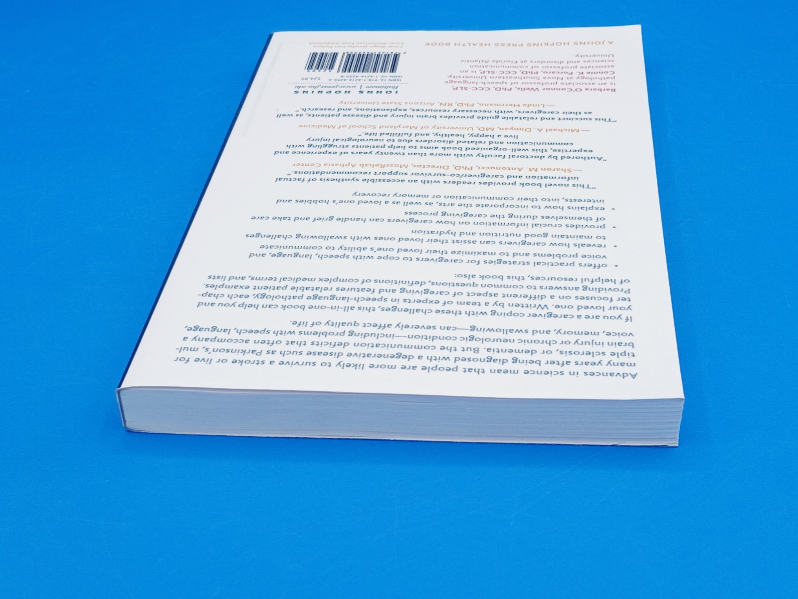 A Caregiver’s Guide to Communication Problems from Brain Injury. Ex-library .