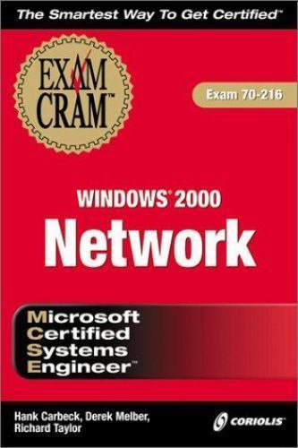 Mcse Windows 2000 Ser.: Network Exam Cram by Rick Taylor (2000, Trade Paperback)