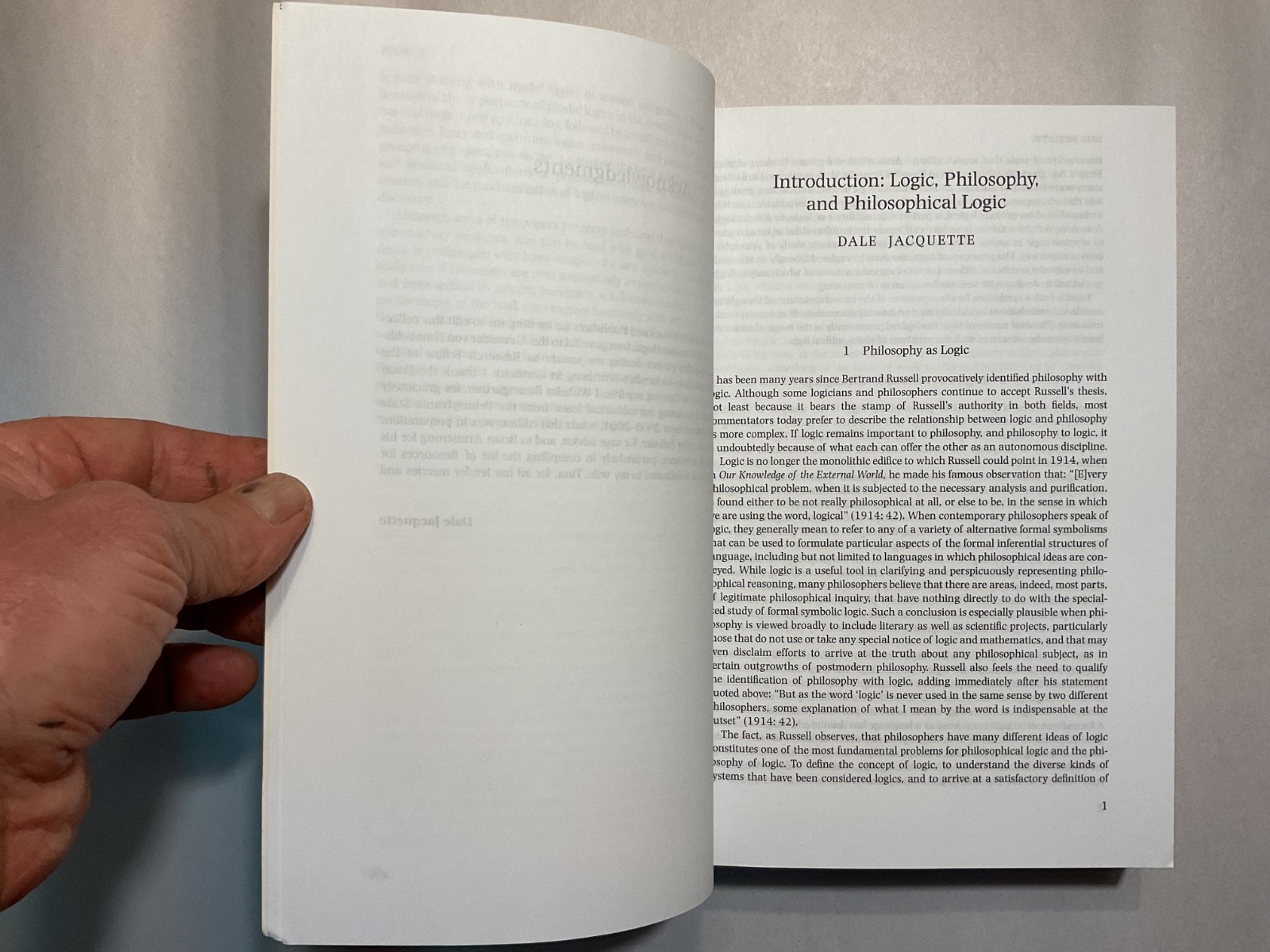 A Companion To Philosophical Logic Dale Jacquette Blackwell Books Fine