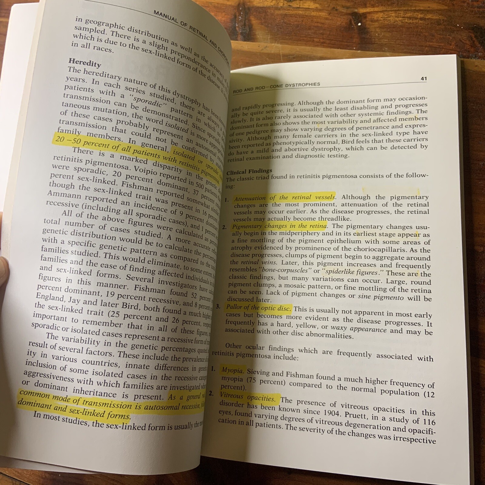 Manual of Retinal and Choroidal Dystrophies Michael Bloom Charles Garcia 1982