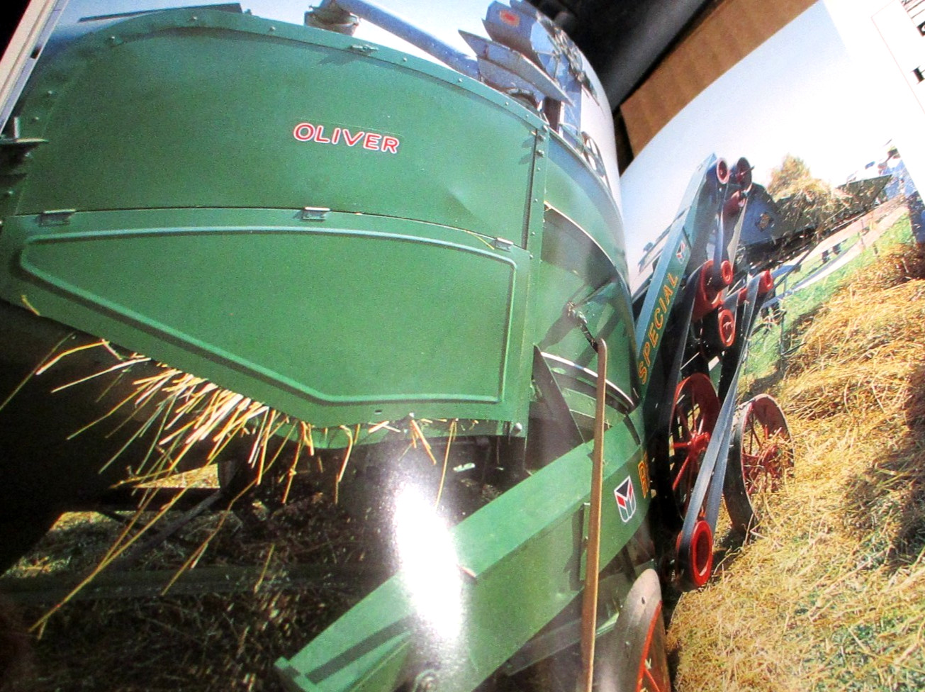 Threshers at Work, 70+ color photos and 96 pages, “Threshing Day” USA, New