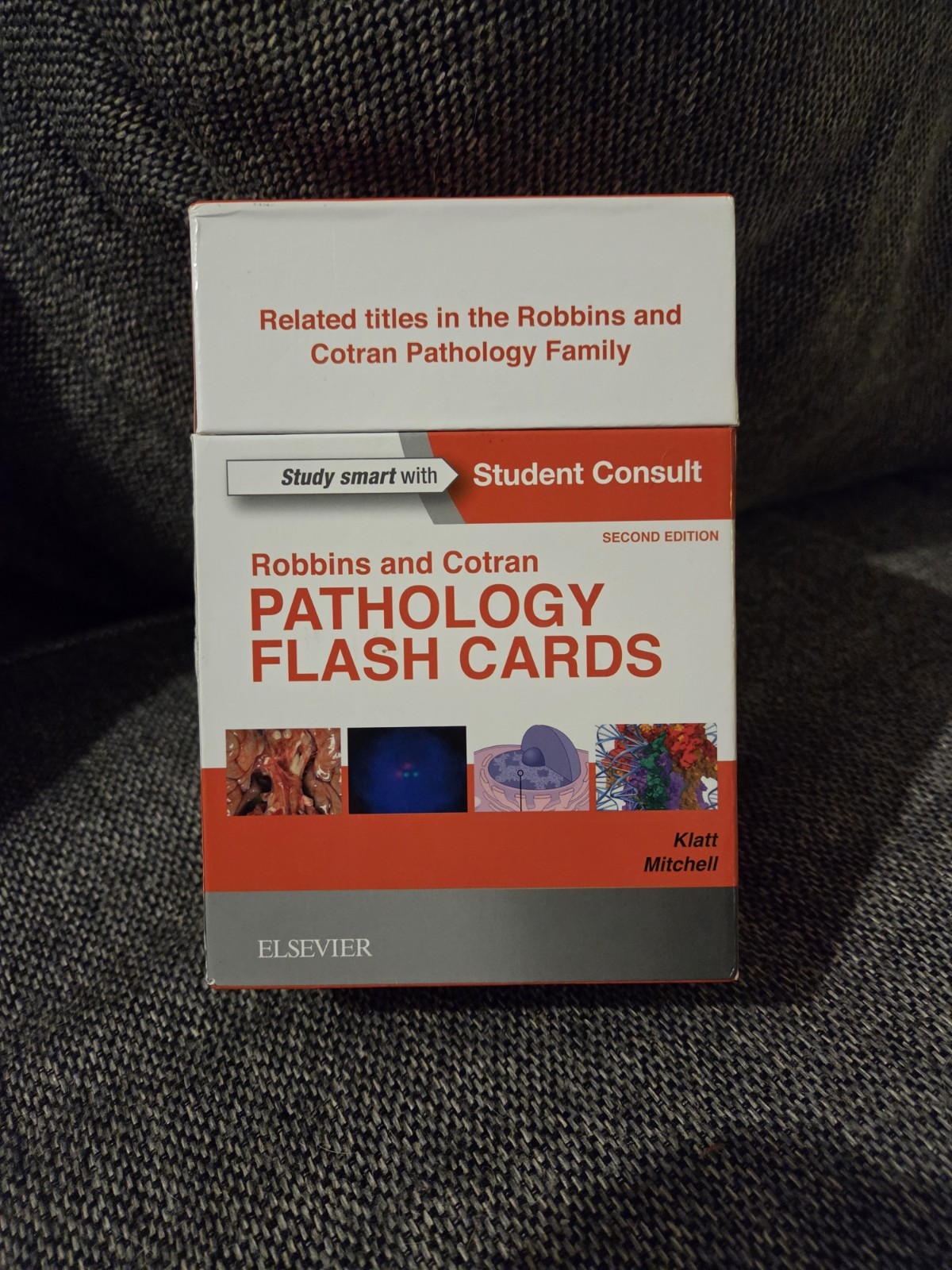 Robbins and Cotran Pathology Flash Cards 2nd Edition w/Student Consult NEW