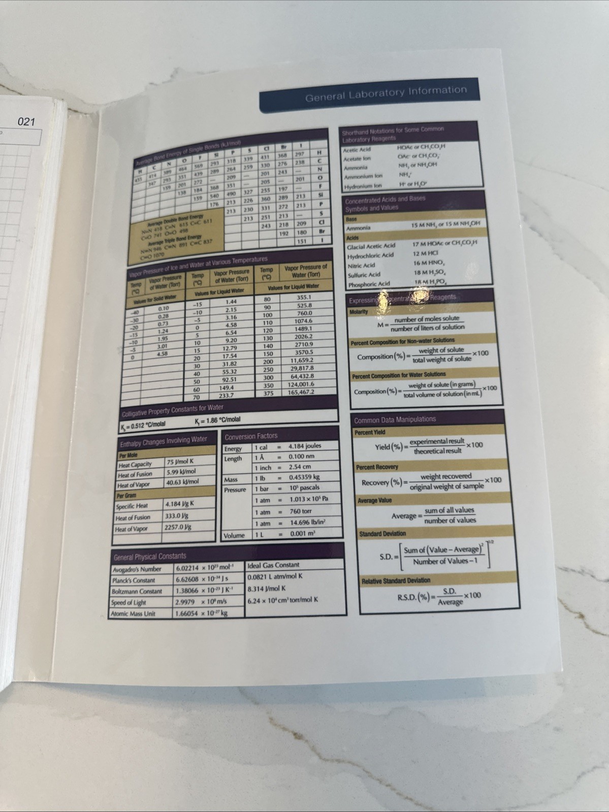 Student Lab Notebook By Hayden McNeil- 100 Pages Carbonless Duplicate sets