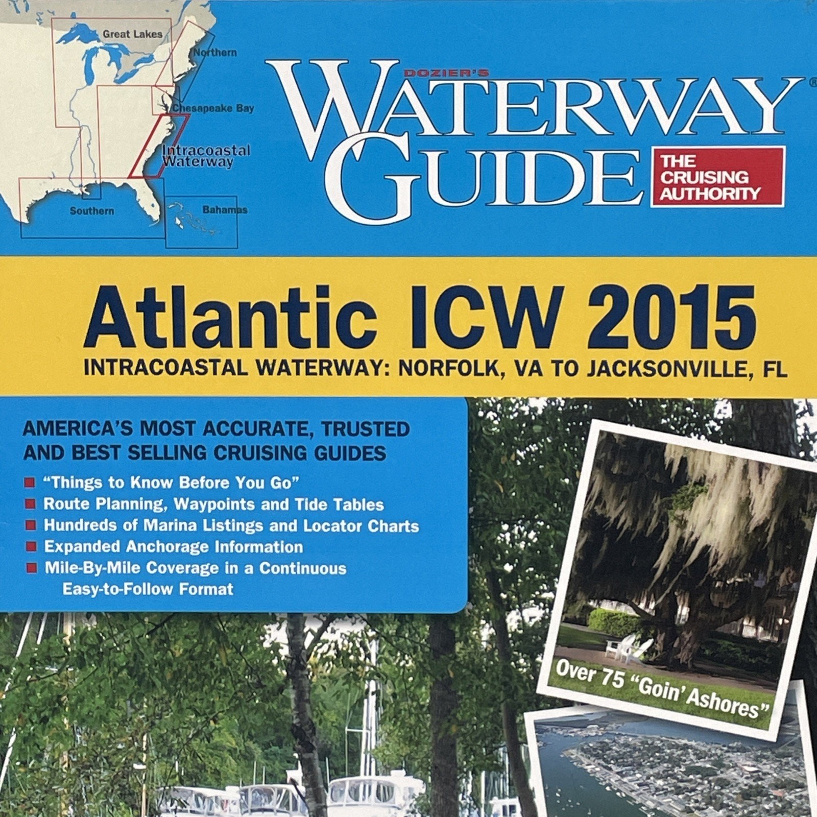Doziers Waterway Guide Atlantic ICW 2015 Norfolk VA Jacksonville FL Intracoastal
