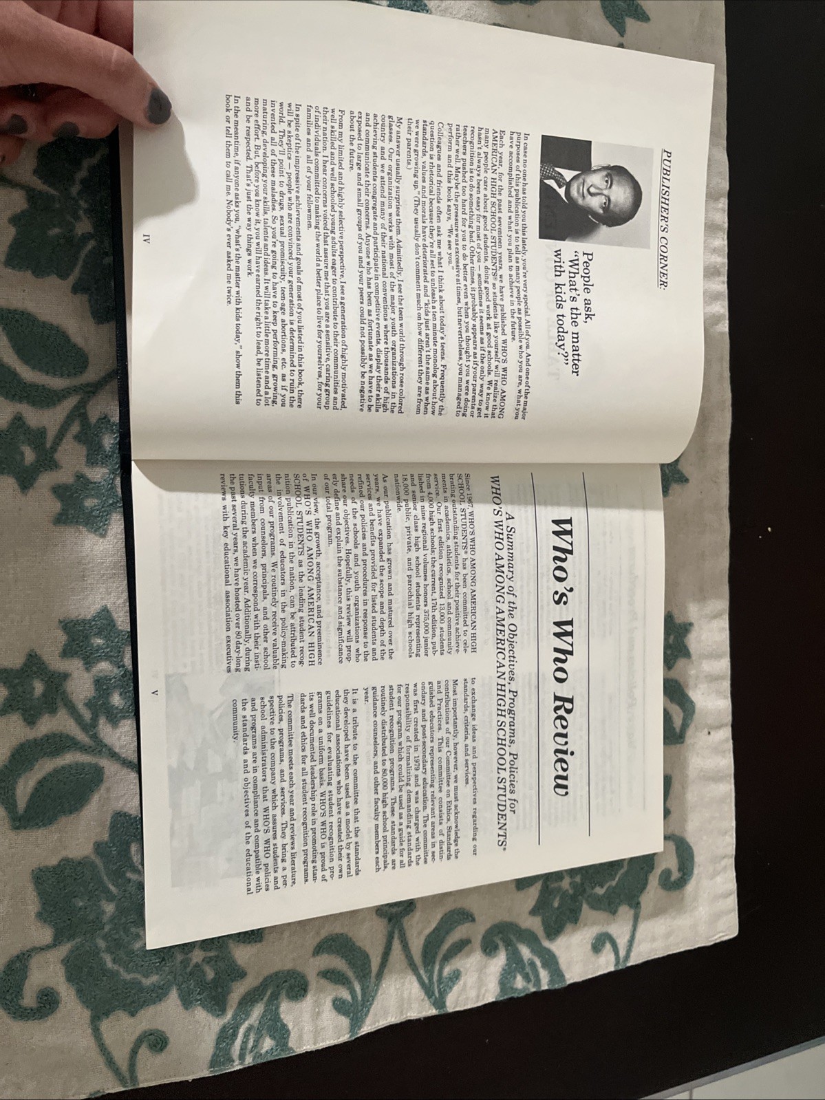 Who’s Who among American High School Students, 1982-83