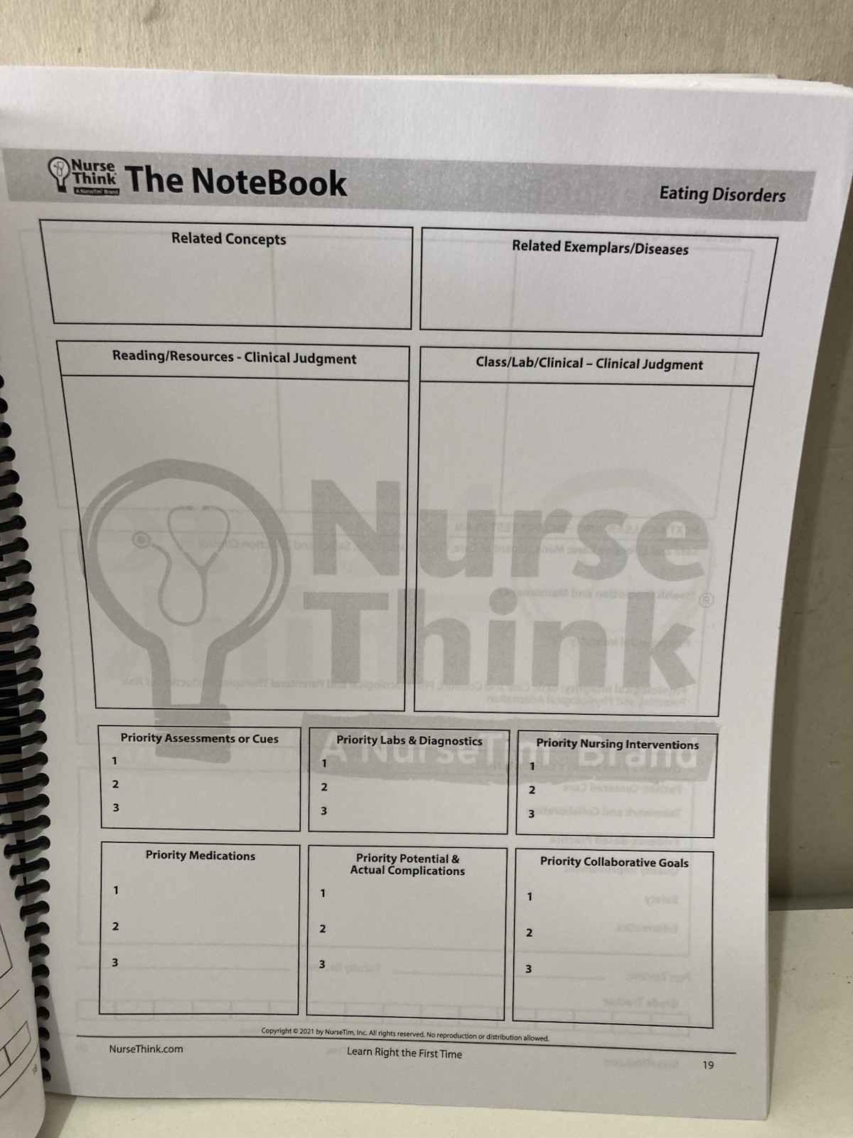 The NoteBook: Note Taking for – Spiral-bound, by Bristol Tim J; – Good