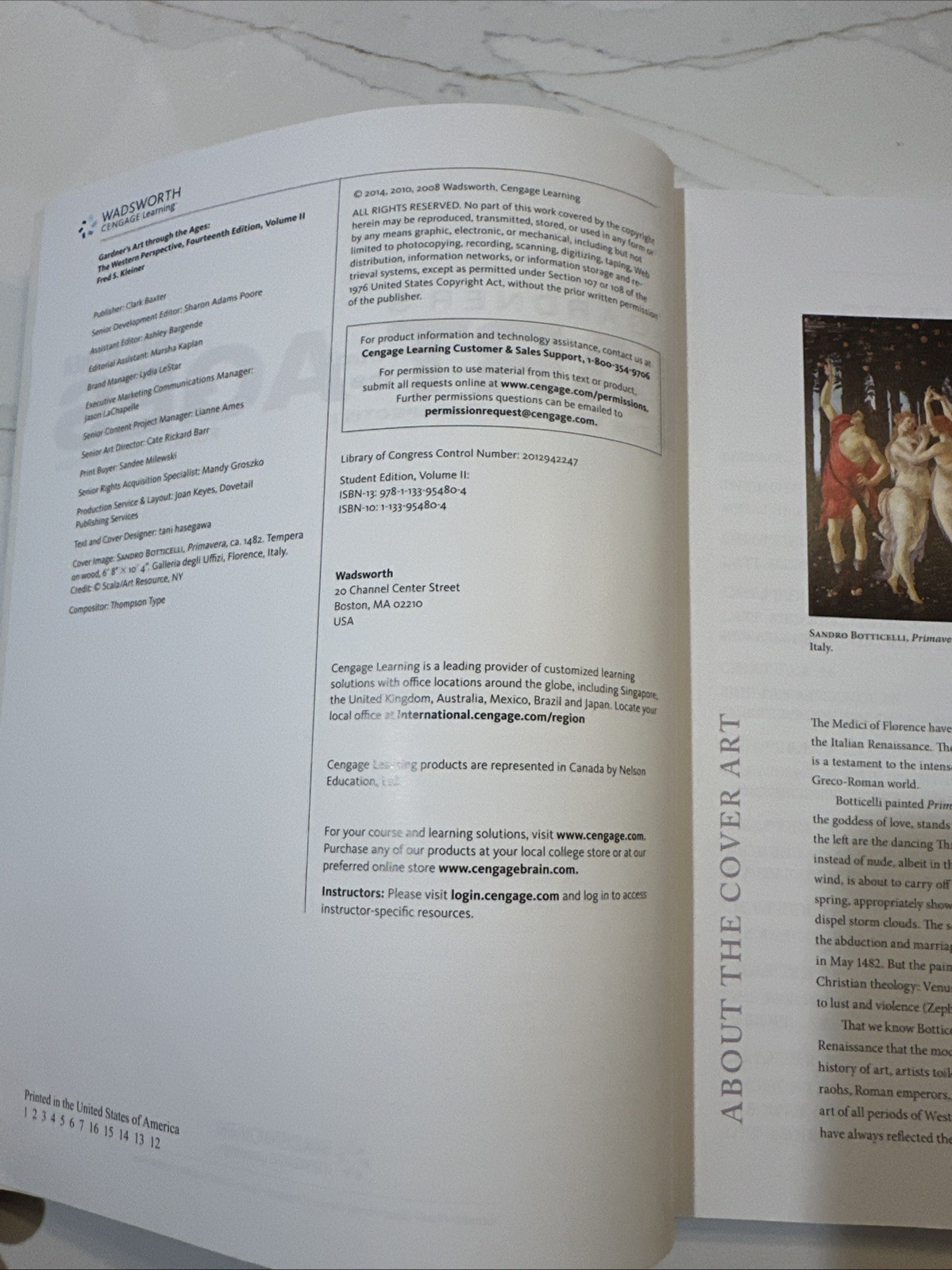 Gardner’s Art through the Ages: The Western Perspective, Volume II by Kleiner