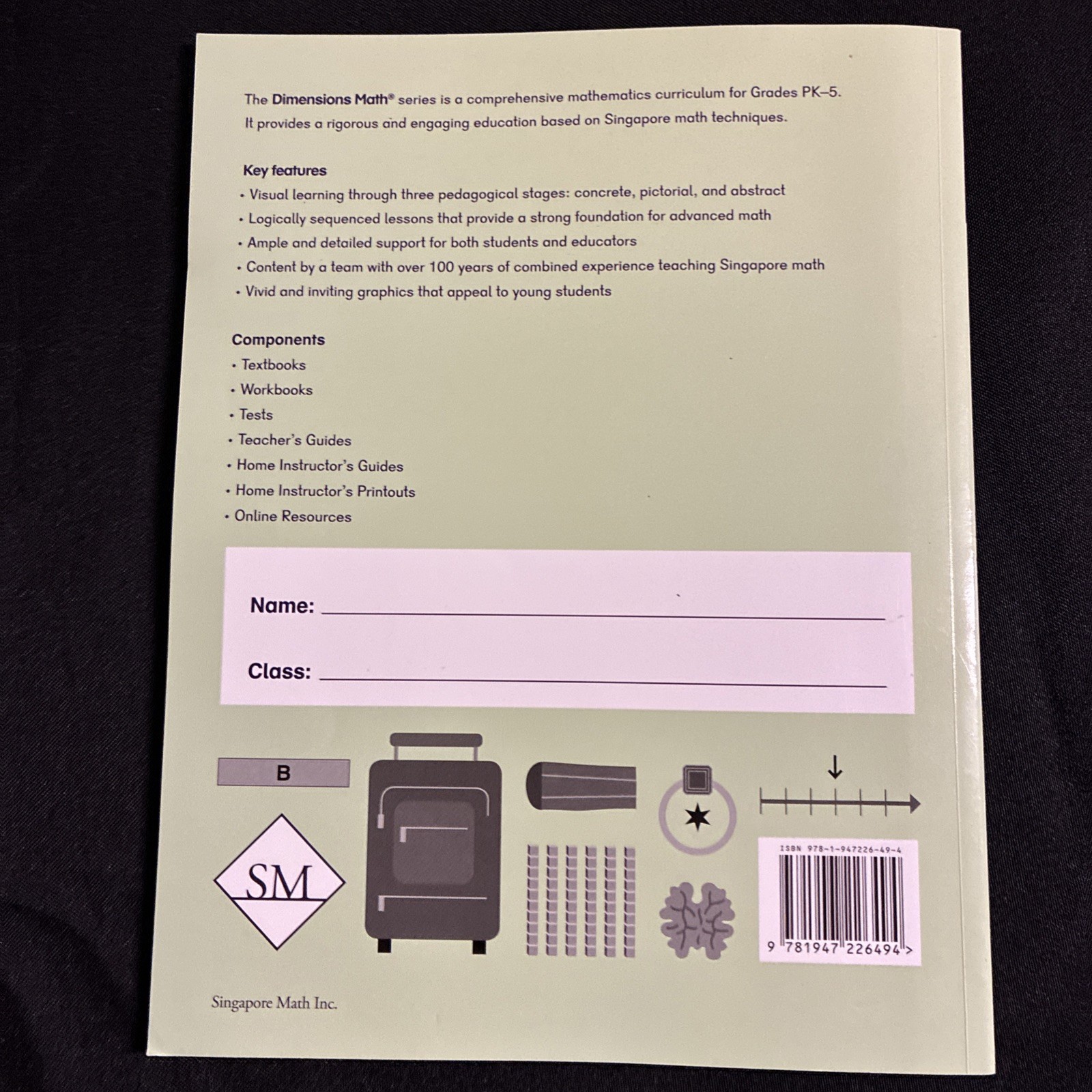 Singapore Dimensions Math 2A SET – Textbook, Printouts, & Home Instructor Guide