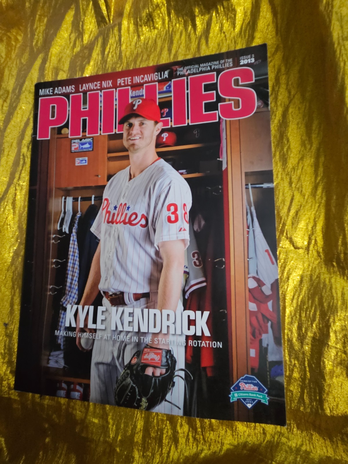PHILADELPHIA PHILLIES MAGAZINE Issue THREE 3 2013 96 Pages – KYLE KENDRICK …!