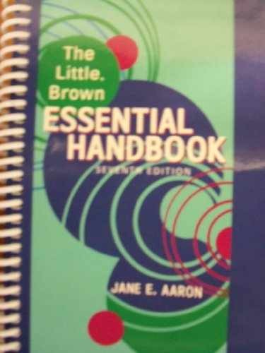 The Little, Brown Essential – Spiral-bound, by Jane E. Aaron – Very Good