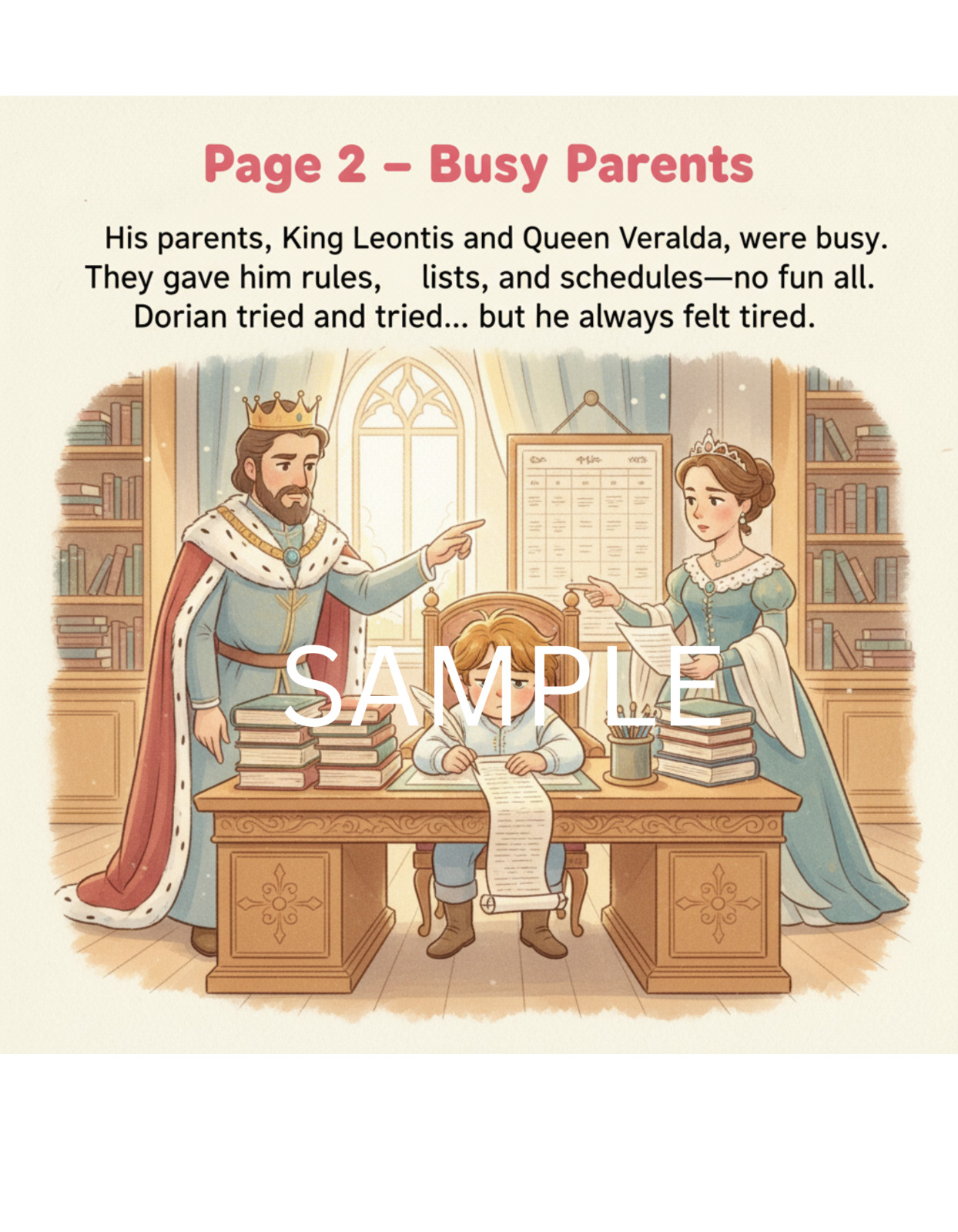 The Lazy Prince | Kids Storybook Book | Printable Digital Download