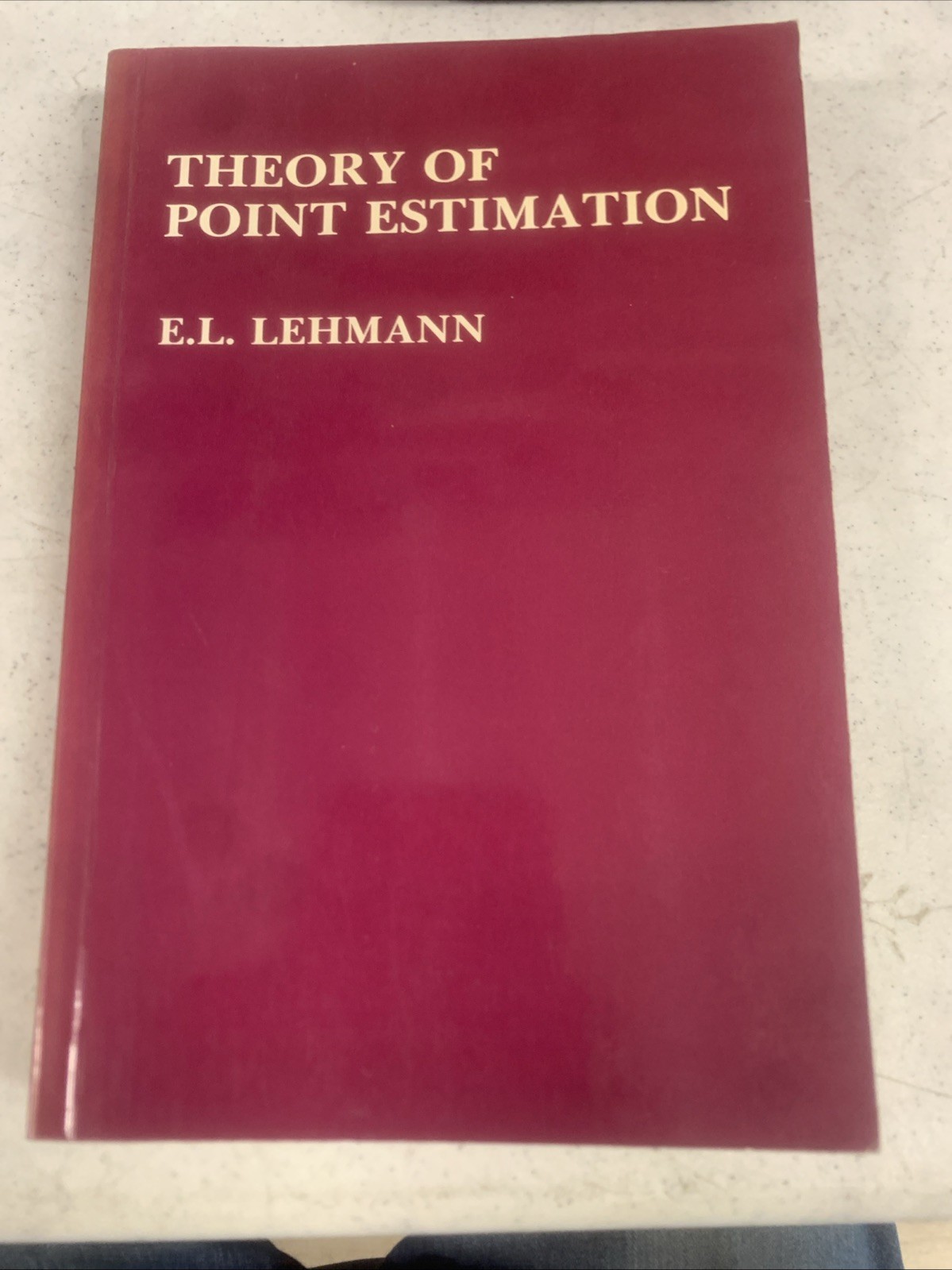 Theory Of Point Estimation Paperback 1983 Lehmann