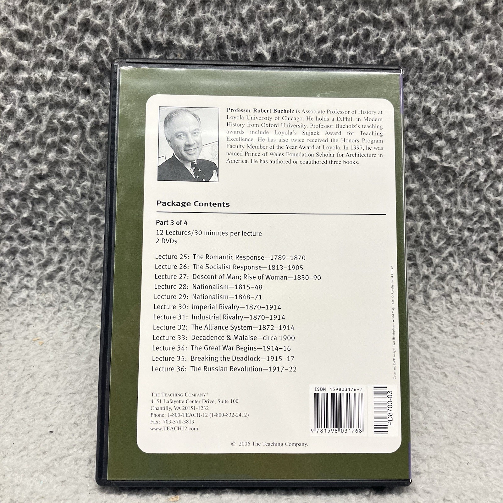 Great Courses: Foundations of Western Civilization II Course Guidebook & DVDs