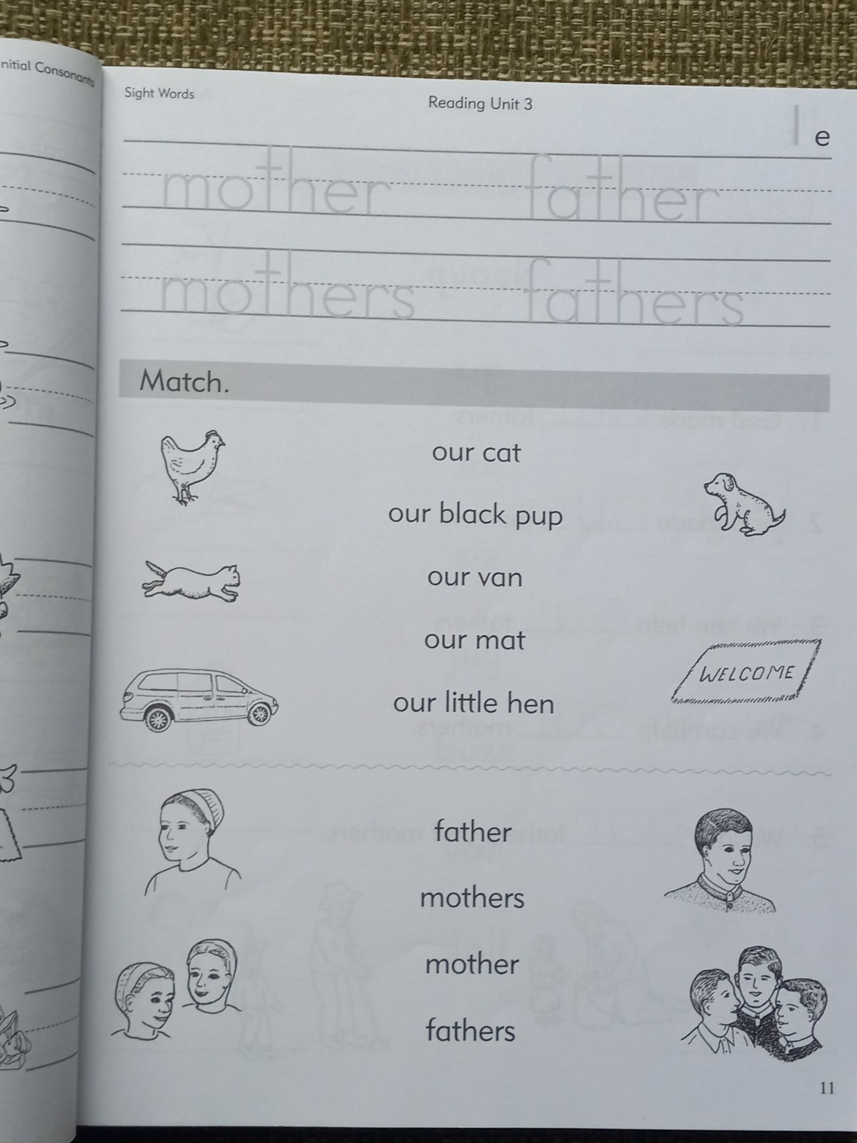Bible Nurture Practice Pages Grade 1 units 3 – 6 Student Workbooks V-Good