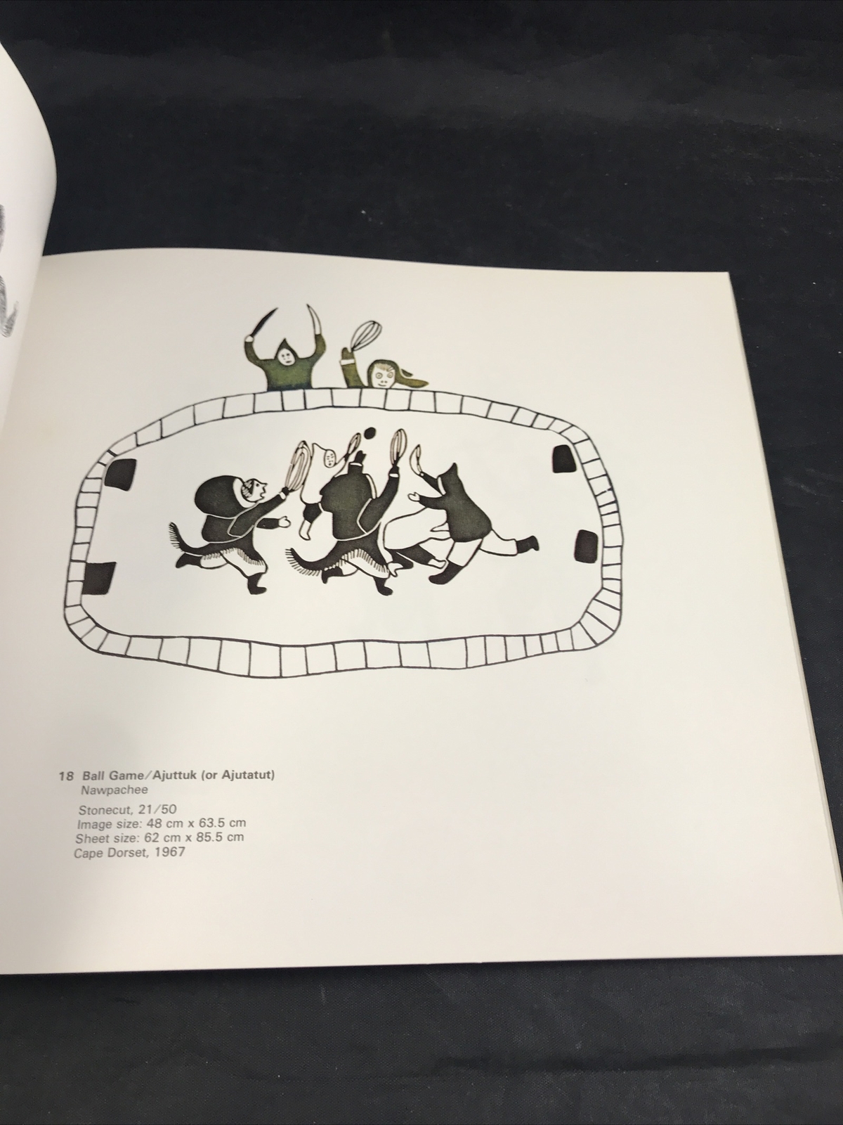 Inuit Games and Contests Clifford E Lee Collection of Prints 1978 Art Catalog