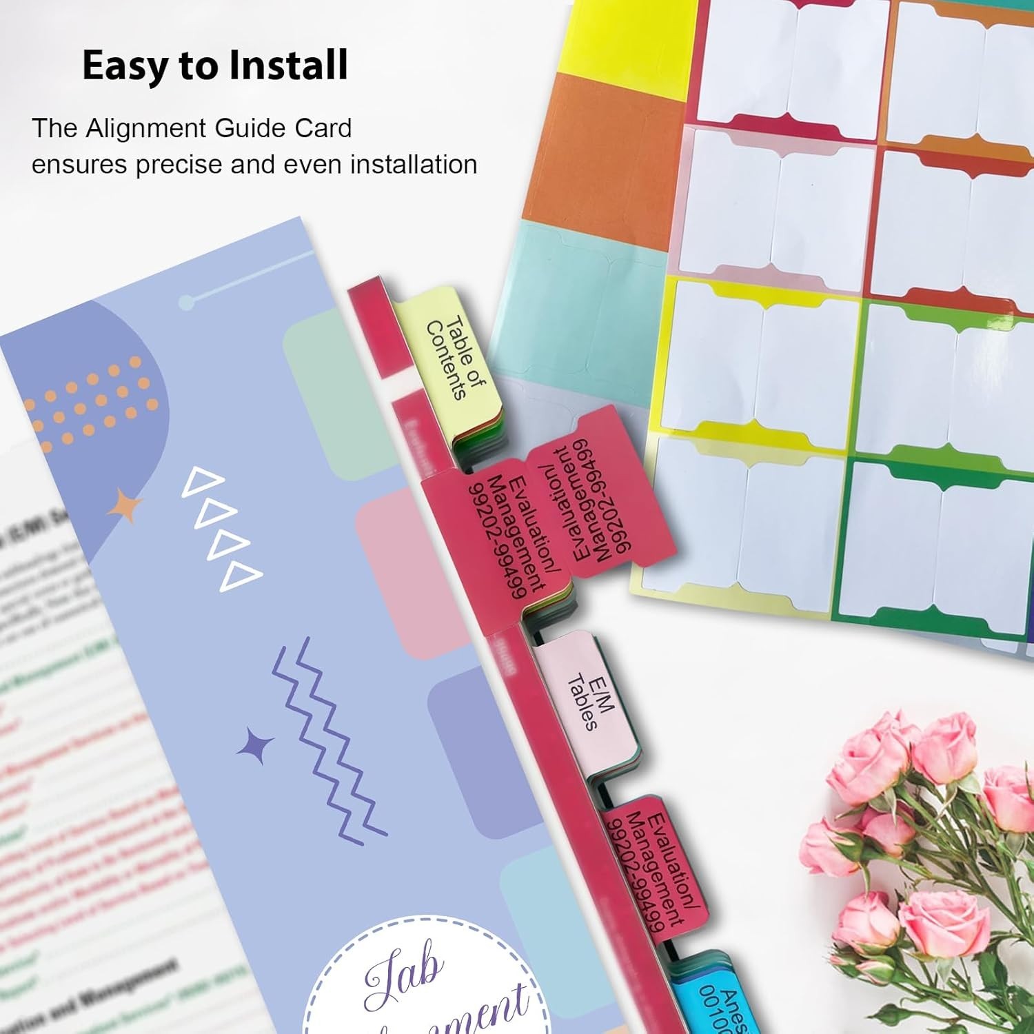 Upgraded CPT 2026 Index Tabs – Waterproof & Tear-Resistant with Guide & Bookmark
