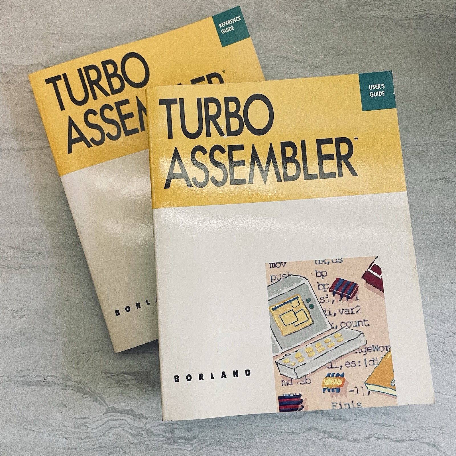 Turbo Assembler 1.0 Reference & User’s Guide Set – Borland 1988