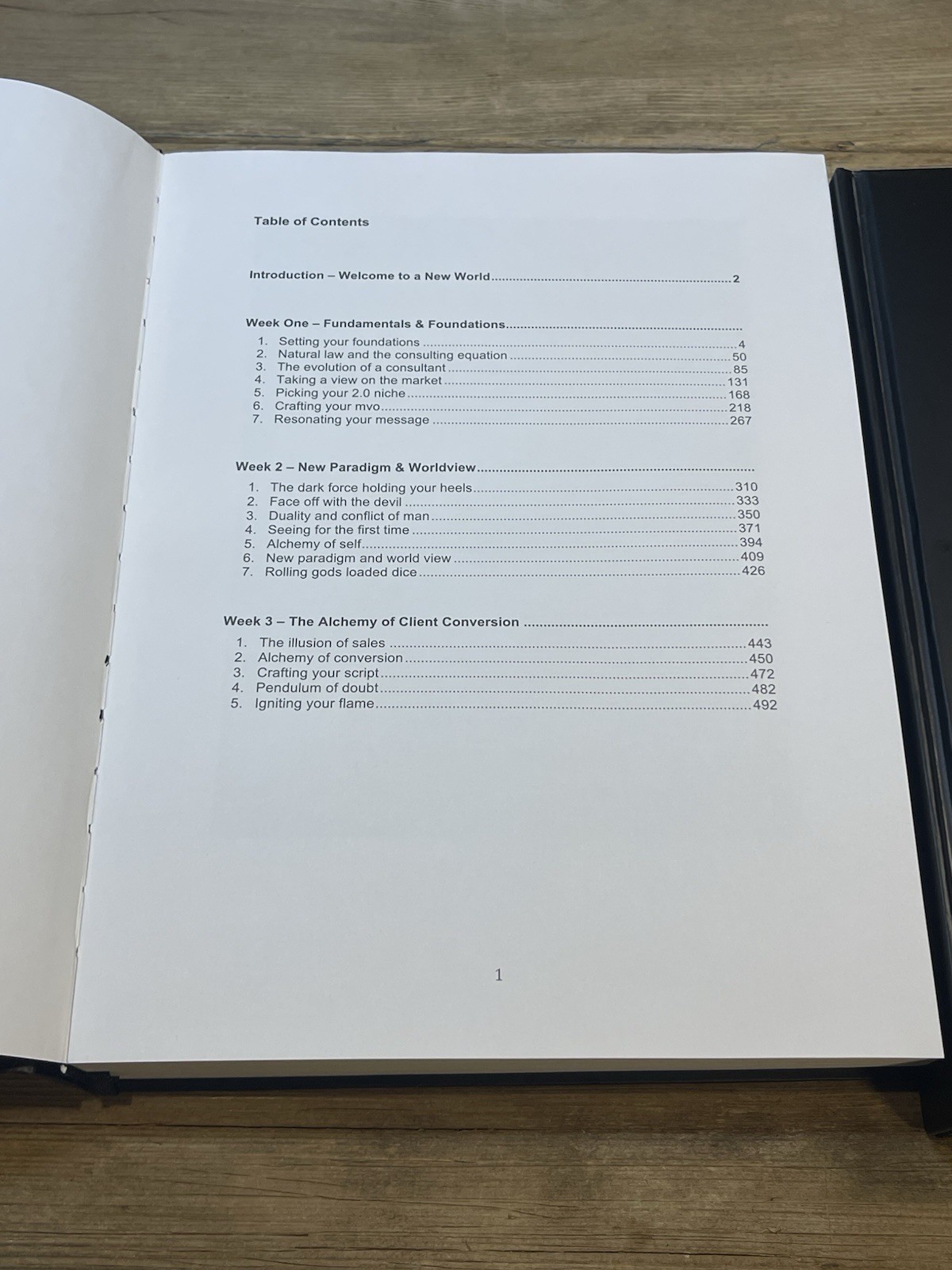 Sam Ovens Consulting Accelerator Course Workbooks : Part 1 & 2