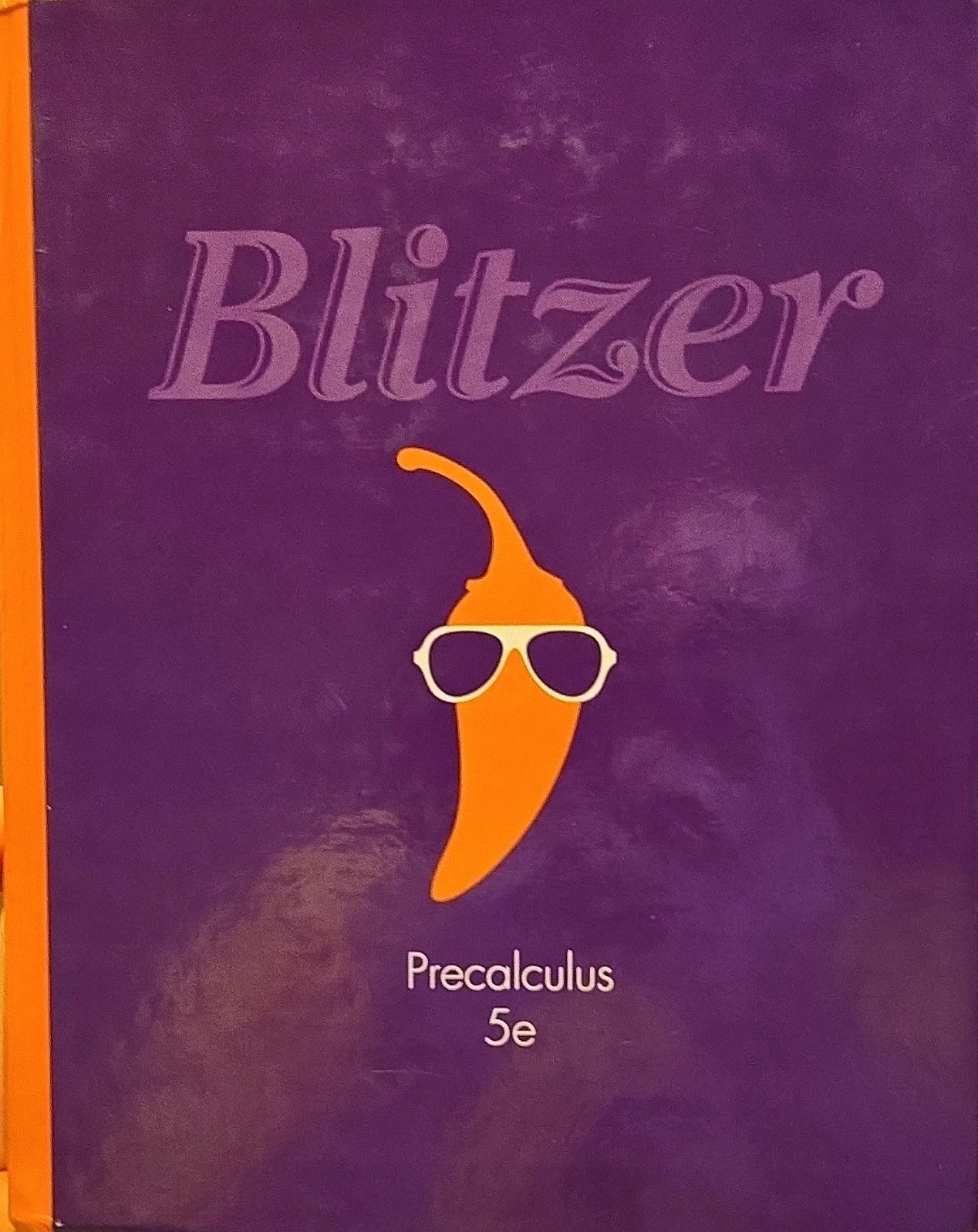 Pearson Precalculus Textbook 5th Edition Hardcover 2014 Robert Blitzer Advanced