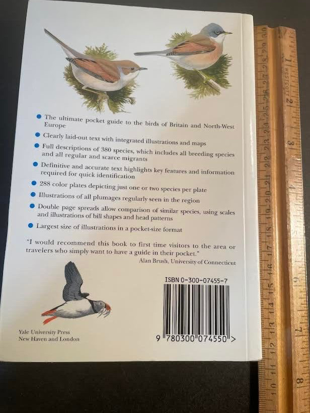 Birds of Britain and Northwest Europe. 1998. Pocket guide. 300 pages.