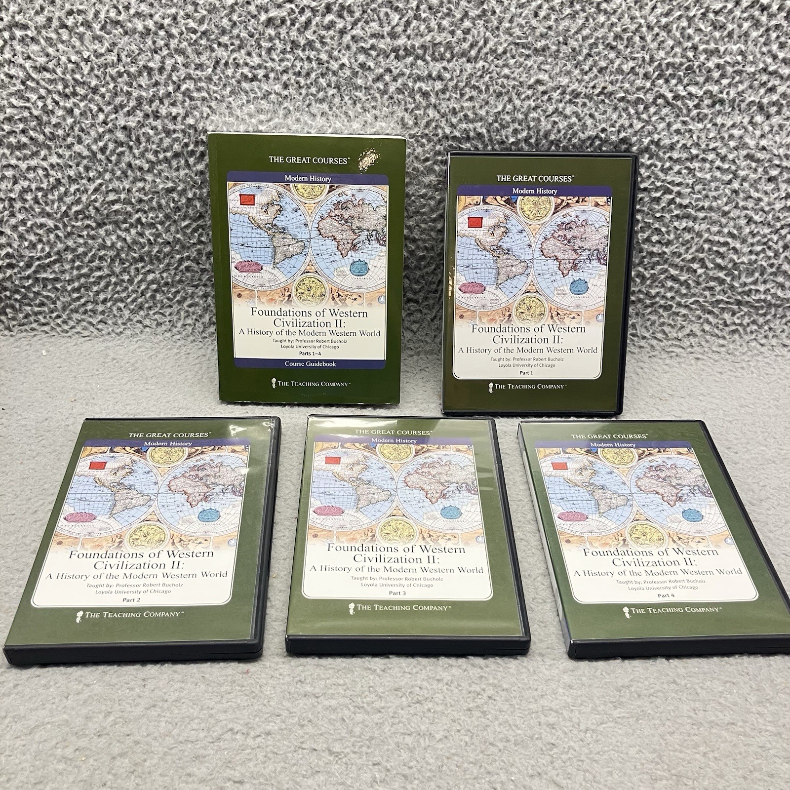 Great Courses: Foundations of Western Civilization II Course Guidebook & DVDs