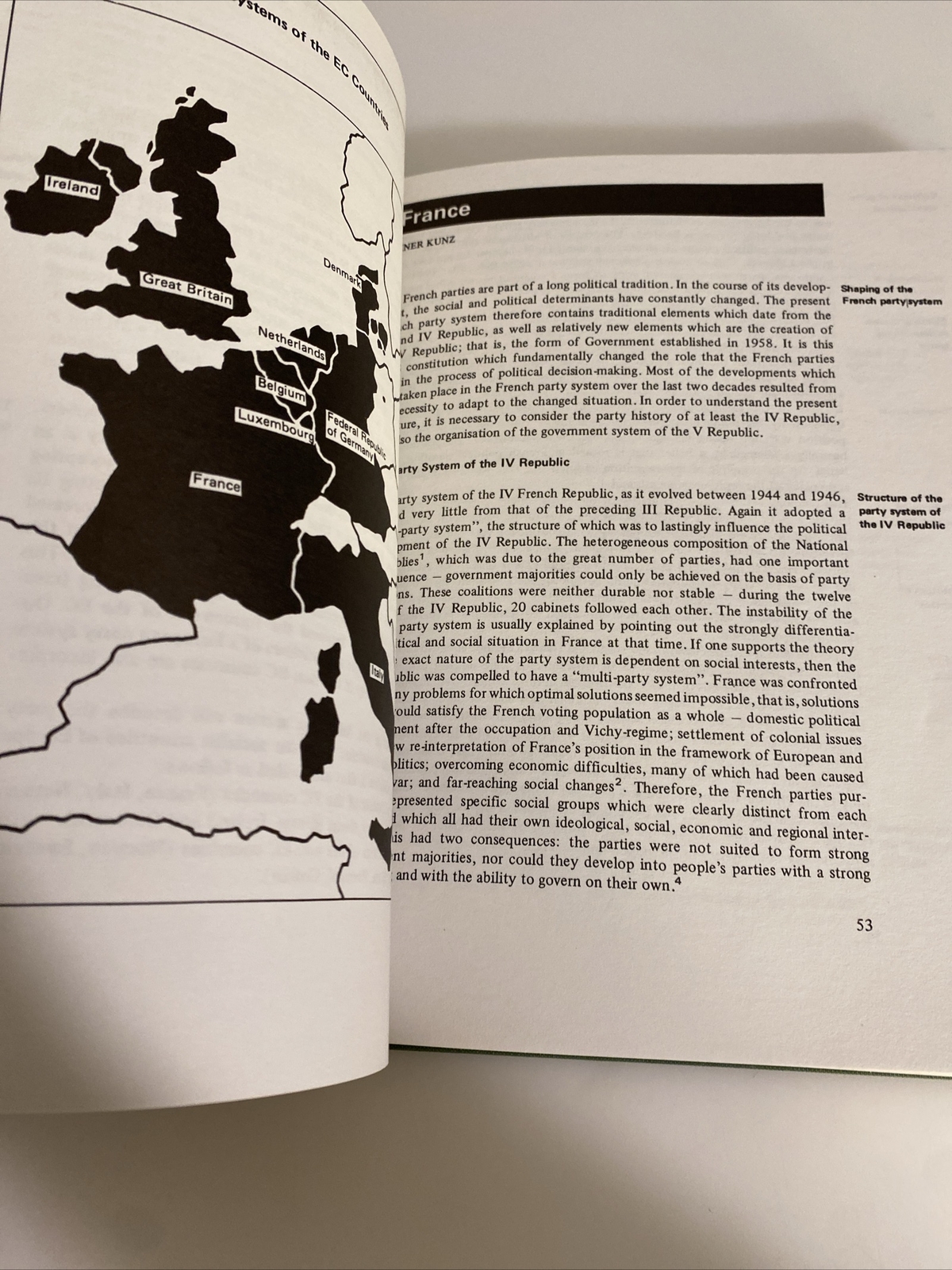 Political Parties in Europe HC Theo Stammen 1981 abm