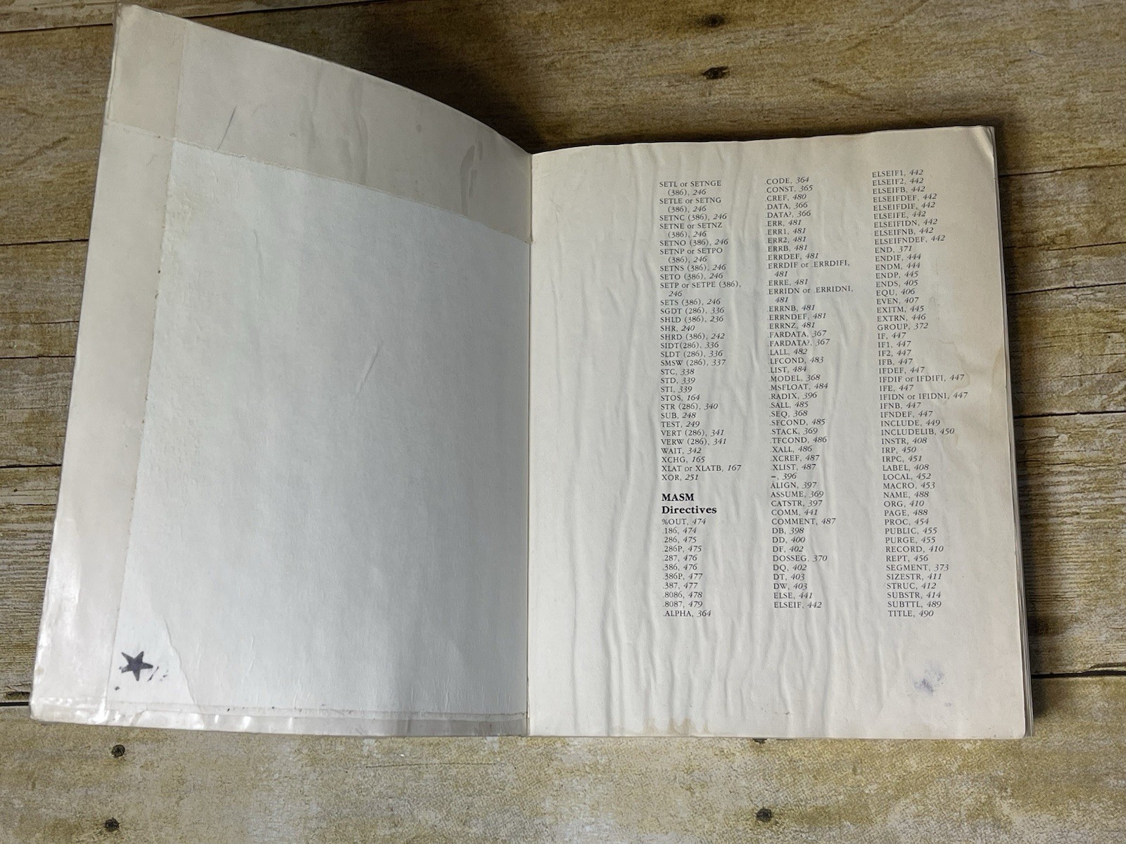 The Waite Group’s Microsoft Macro Assembler Bible by Barkakati