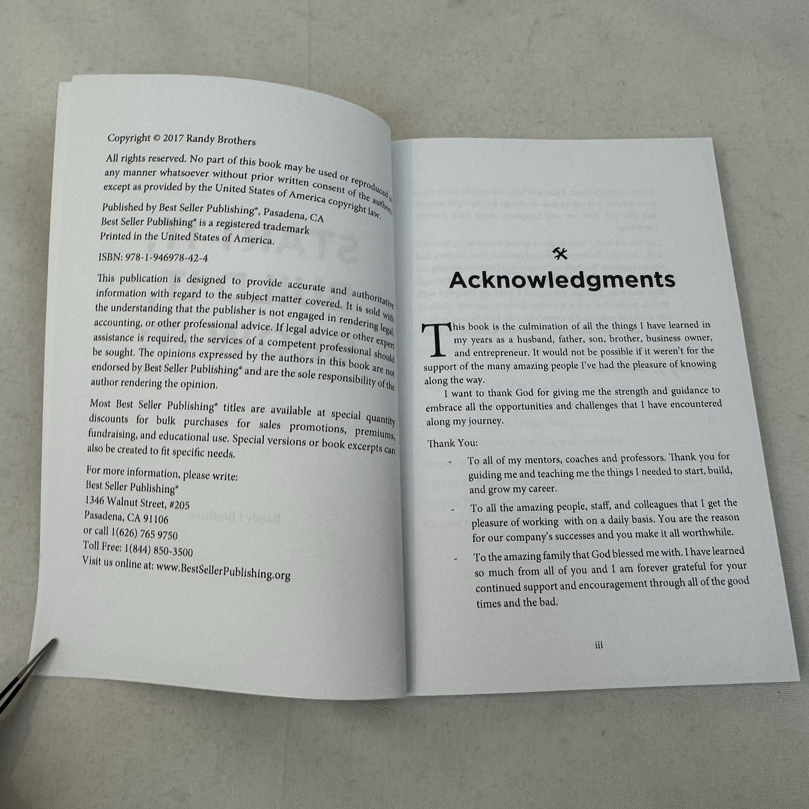 Start It, Build It, Grow It: The Contractor’s Guide to Success by Brothers