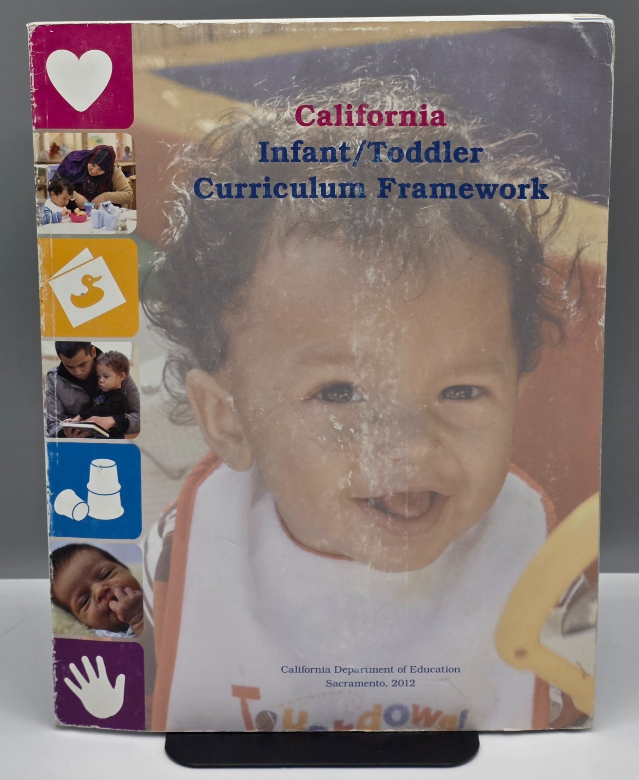 California Preschool Curriculum Framework Vol 1-3 + Infant Book LOT of 5 PB