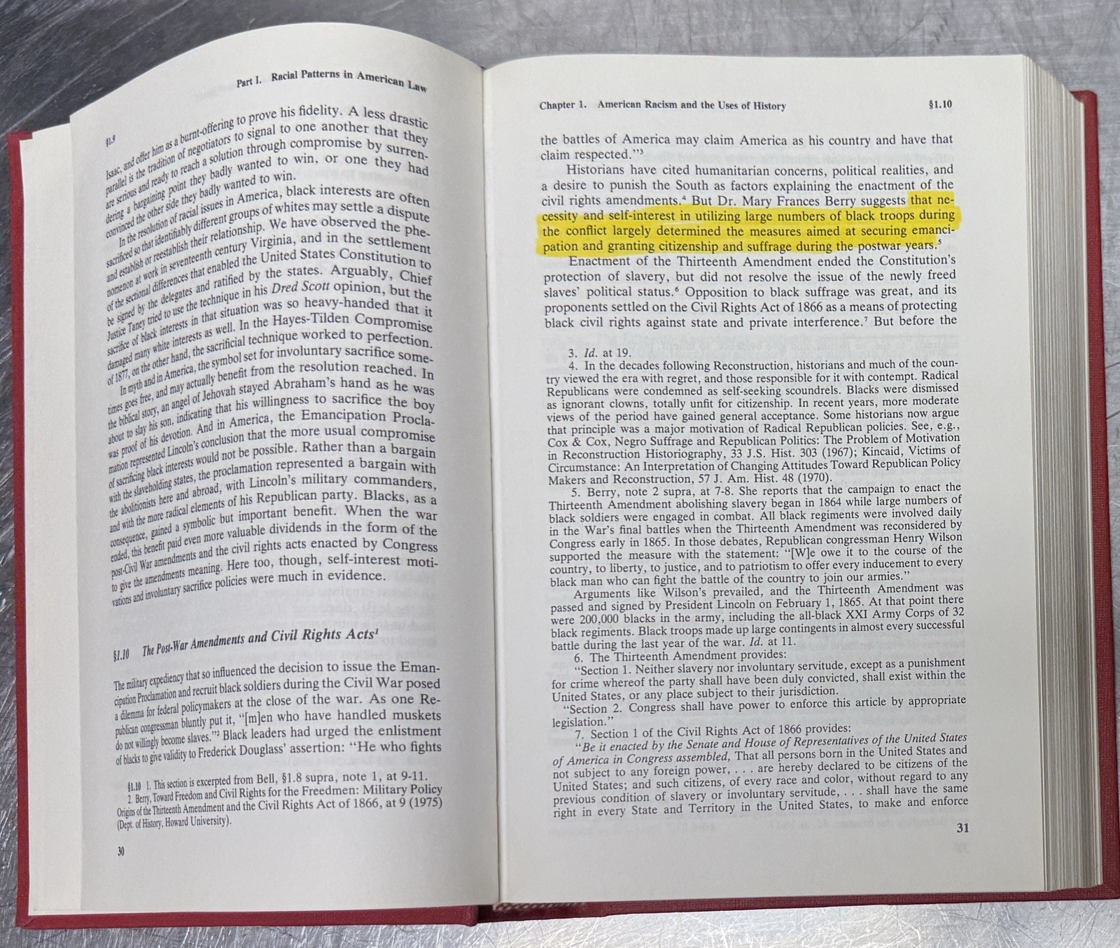 Race, racism and American law 2nd Ed 7th Printing