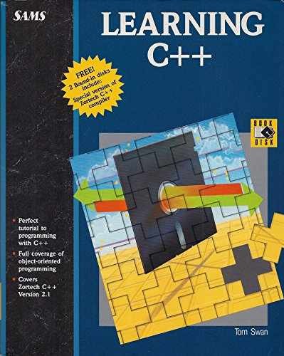 Learning C++/Book and Disk – Paperback, by Swan Tom – Acceptable