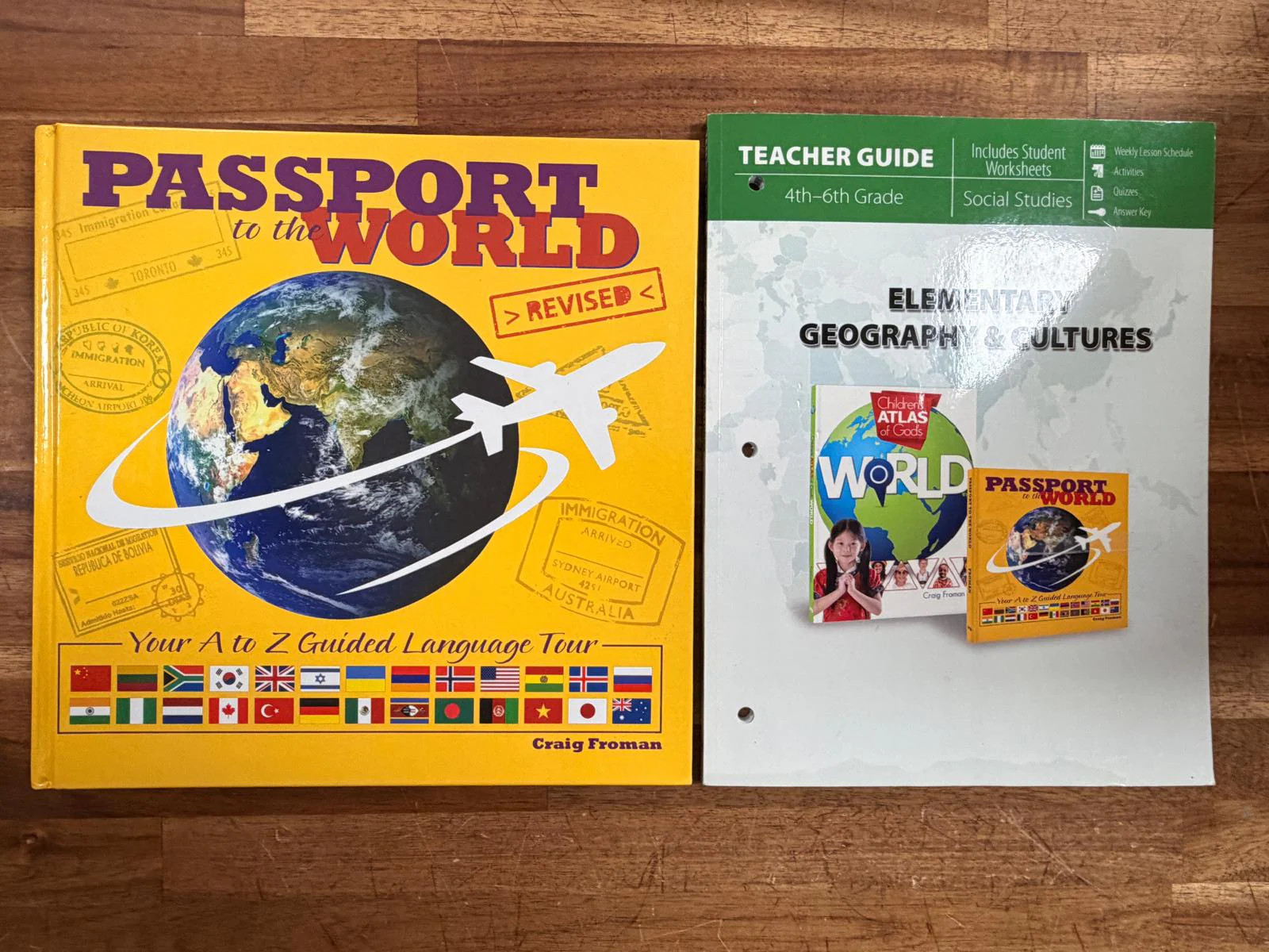 Master Books Elementary Geography & Cultures LOT of 3