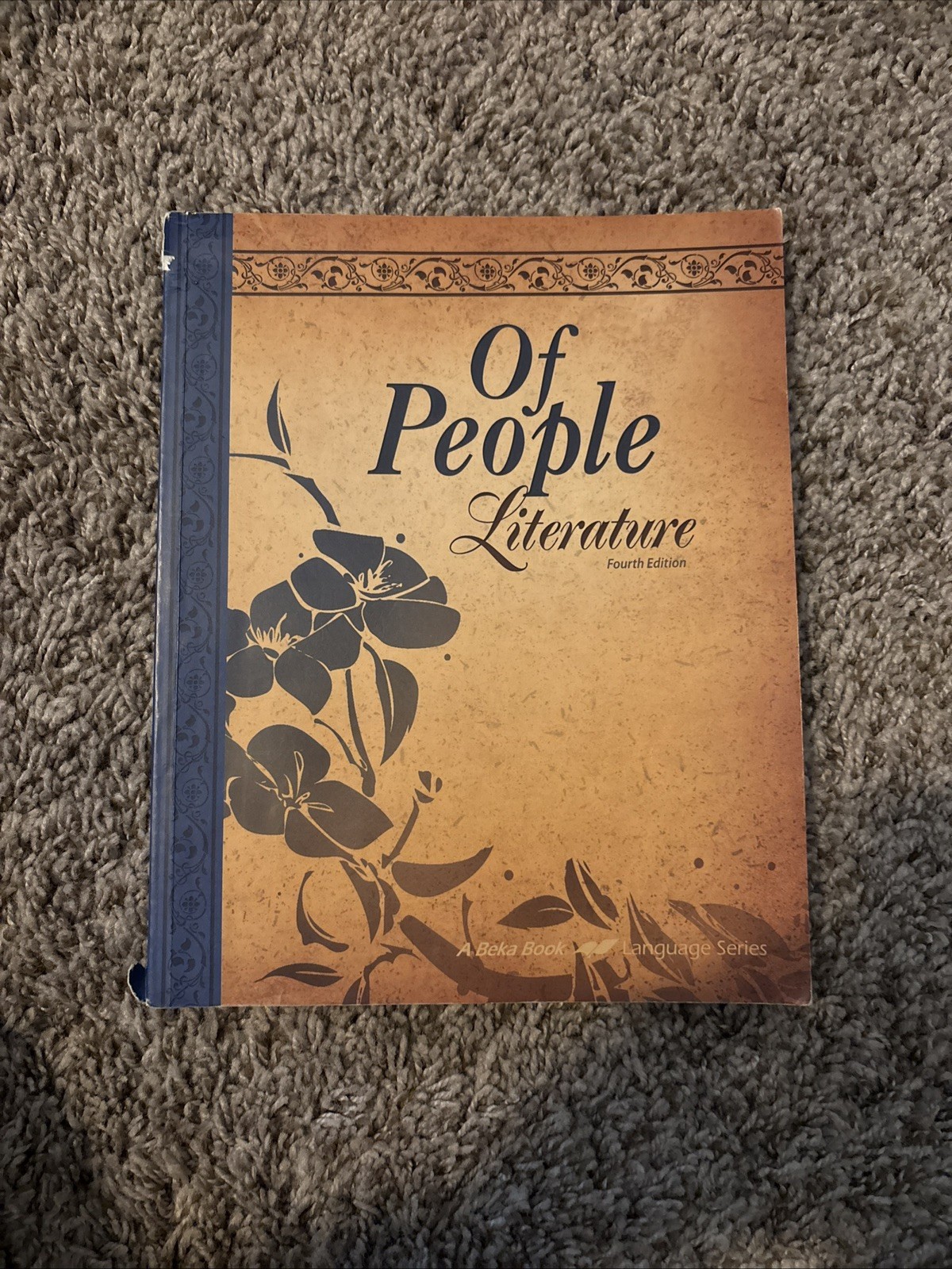 Abeka of People Literature Student Textbook 7th Grade 4th Edition and Answer Key