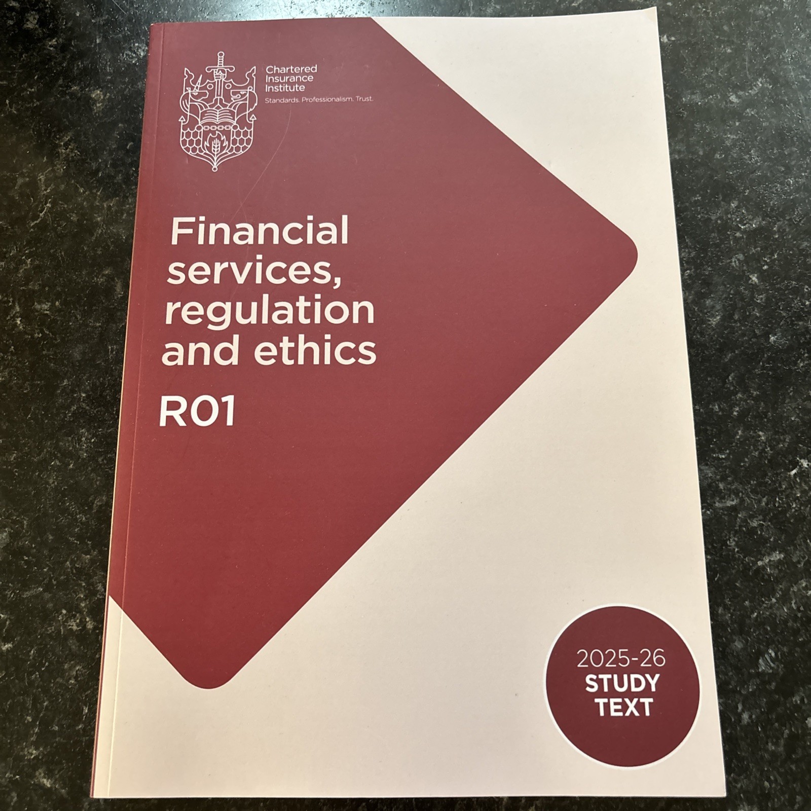 R01 Financial Services Regulation and Ethics 2025/26 Study Text – RO1