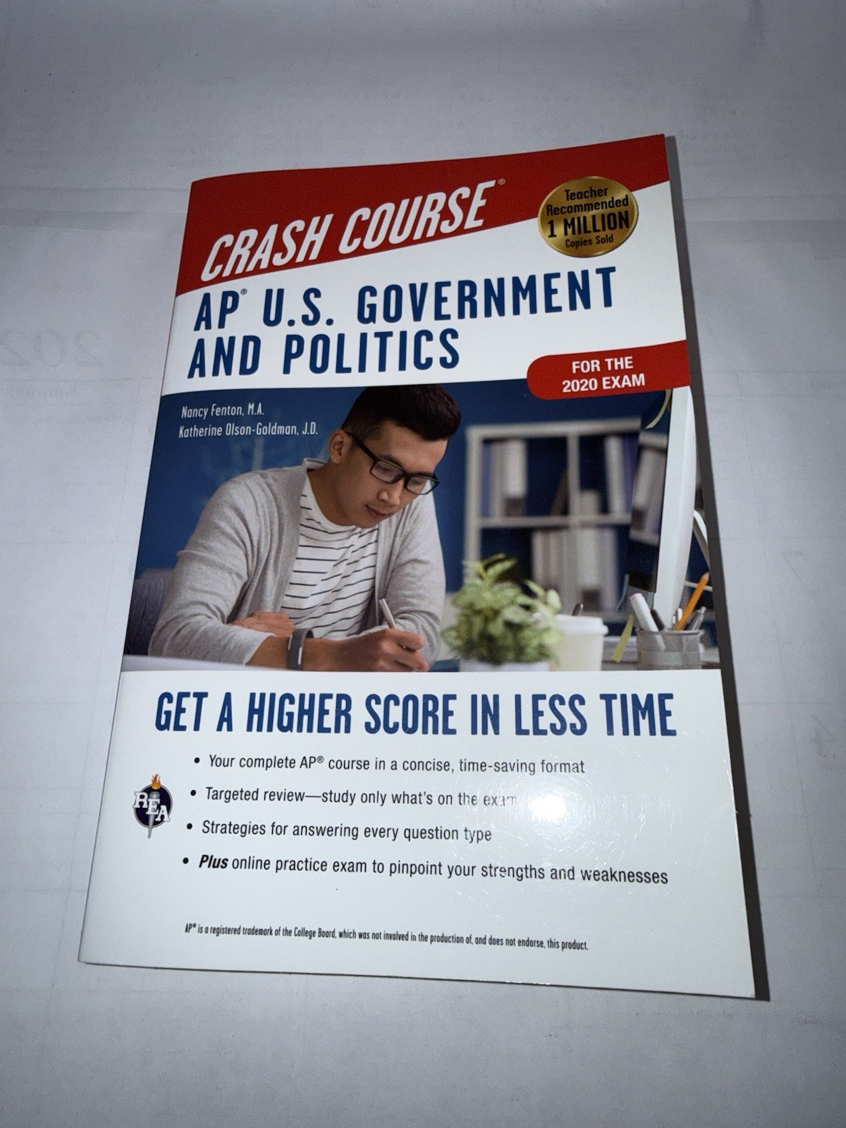 AP U.S. Government and Politics Crash Course, Paperback by Olson-goldman, Kat…