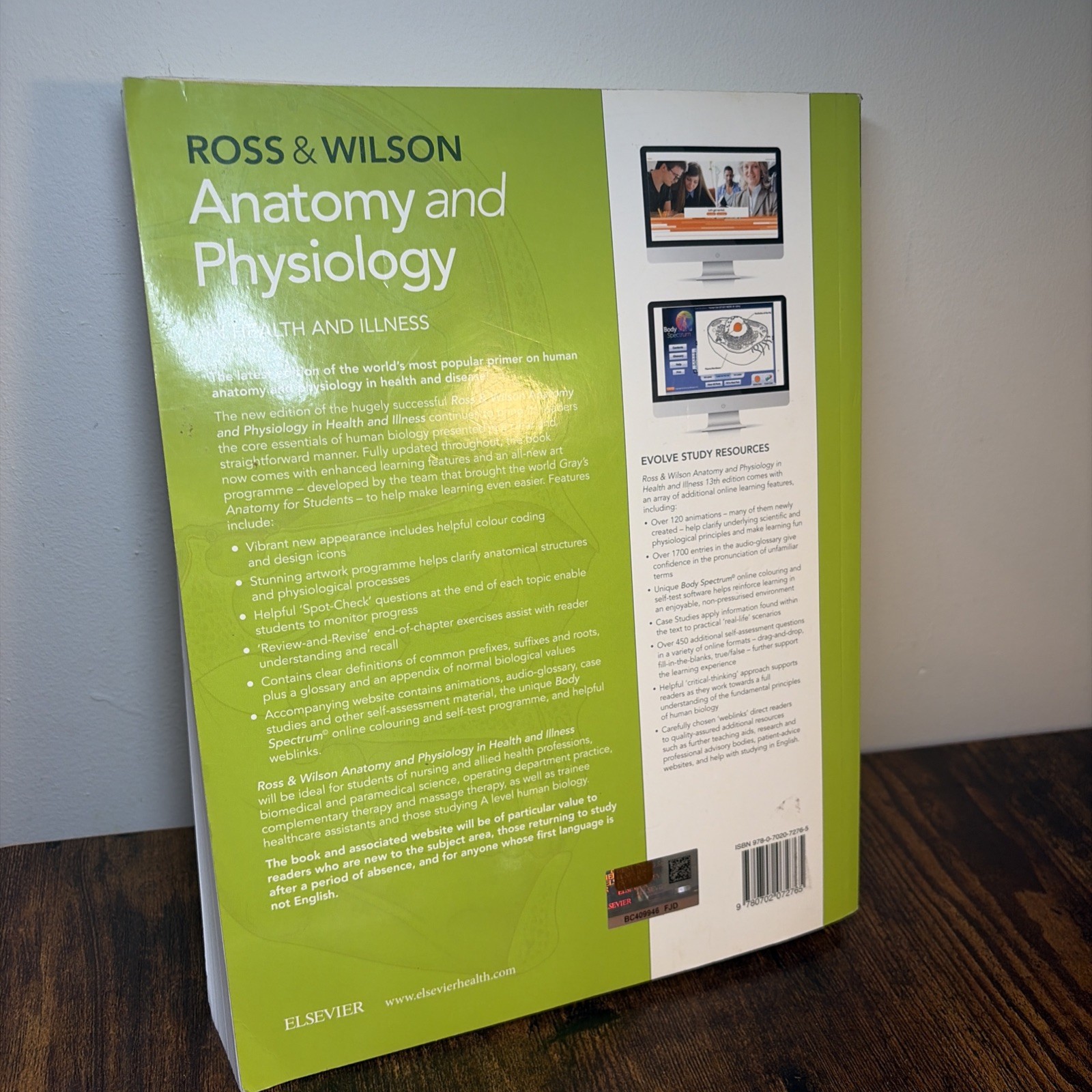 Ross & Wilson Anatomy and Physiology in Health and Il… by Grant BSc PhD FHEA,