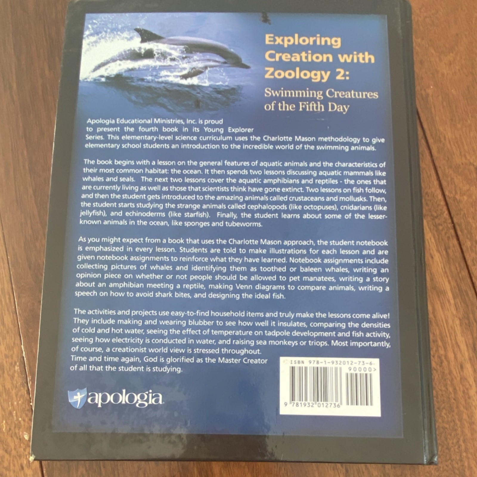 Apologia Educational Ministries Zoology Hardcover Young Explorer Series Book