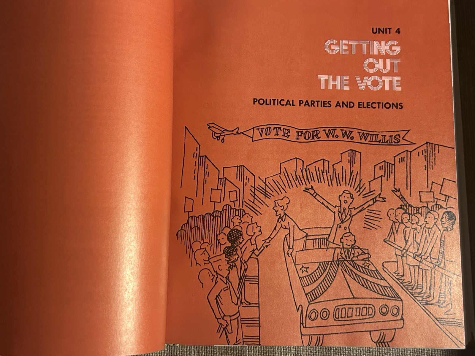 Vintage U.S. Civics Textbook ‘Practical Politics And Government In The U.S.’ ‘76
