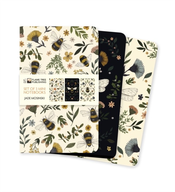 Jade Mosinski Set of 3 Mini Notebooks (Notebook / blank book)