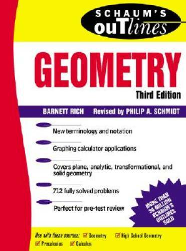 Schaum’s Outline of Geometry – Paperback By Rich, Barnett – ACCEPTABLE