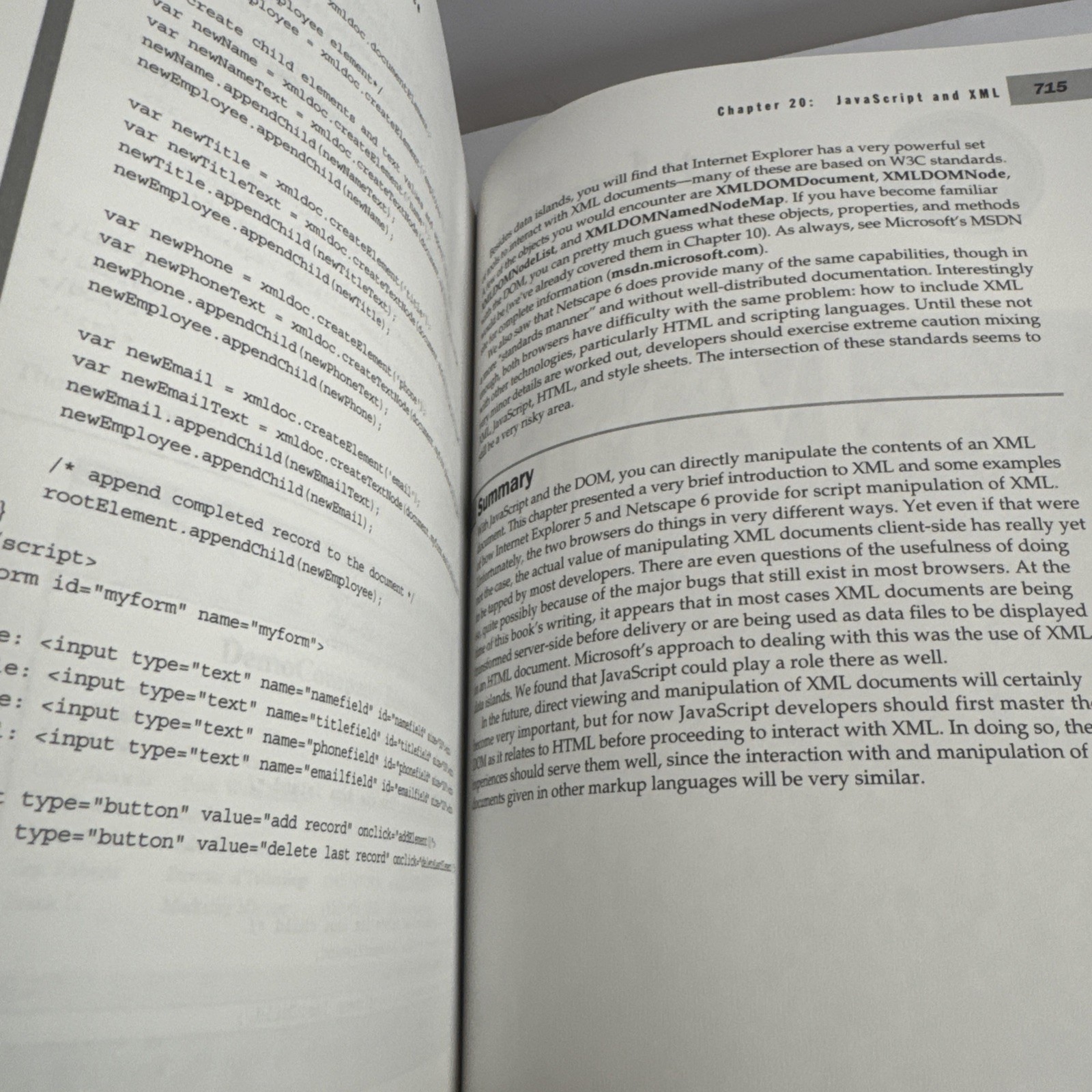 Java Script Web Programming Incl W3C DOM Complete Reference Osborne Book