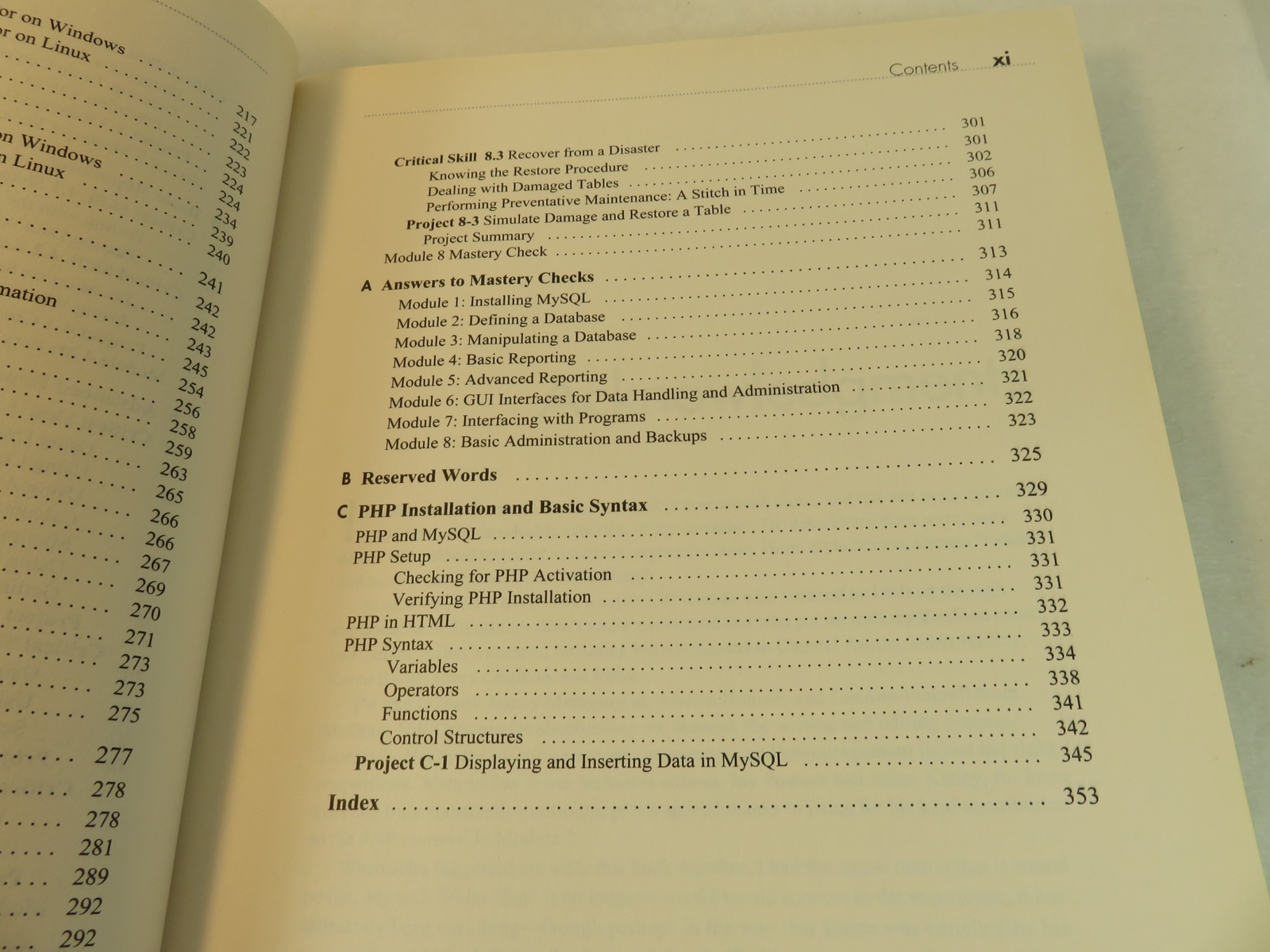 MYSQL Essential Skills Fundamentals Made Easy 2004 PB