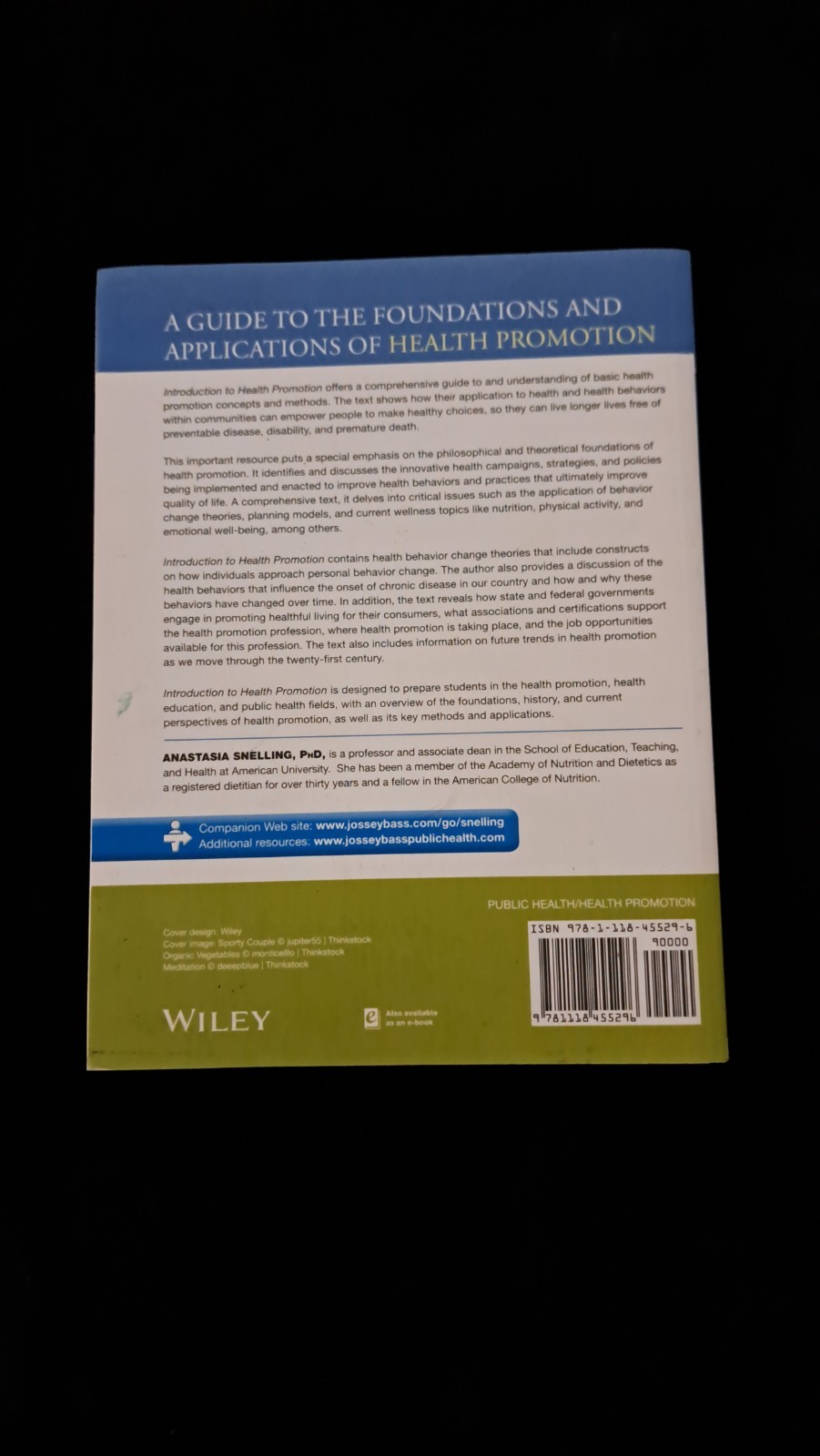 Introduction to Health Promotion by Anastasia M Snelling