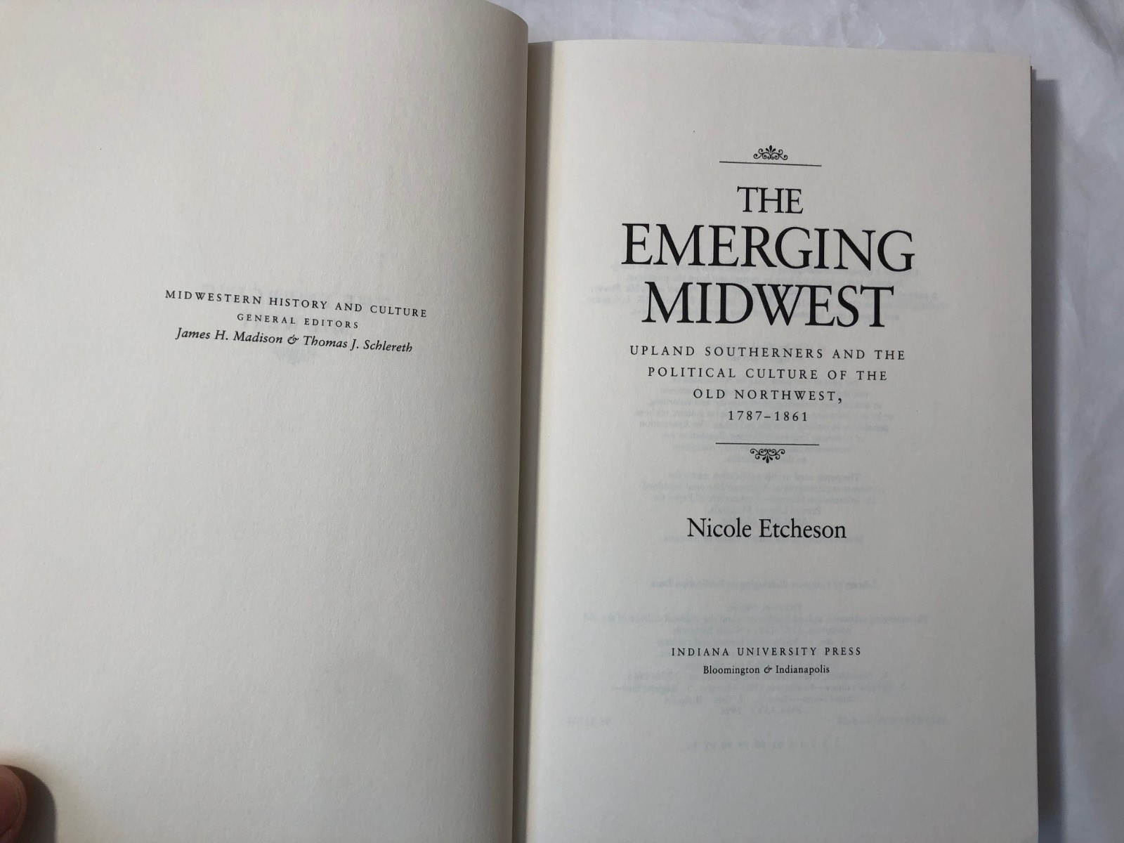 The Emerging Midwest by Nicole Etcheson