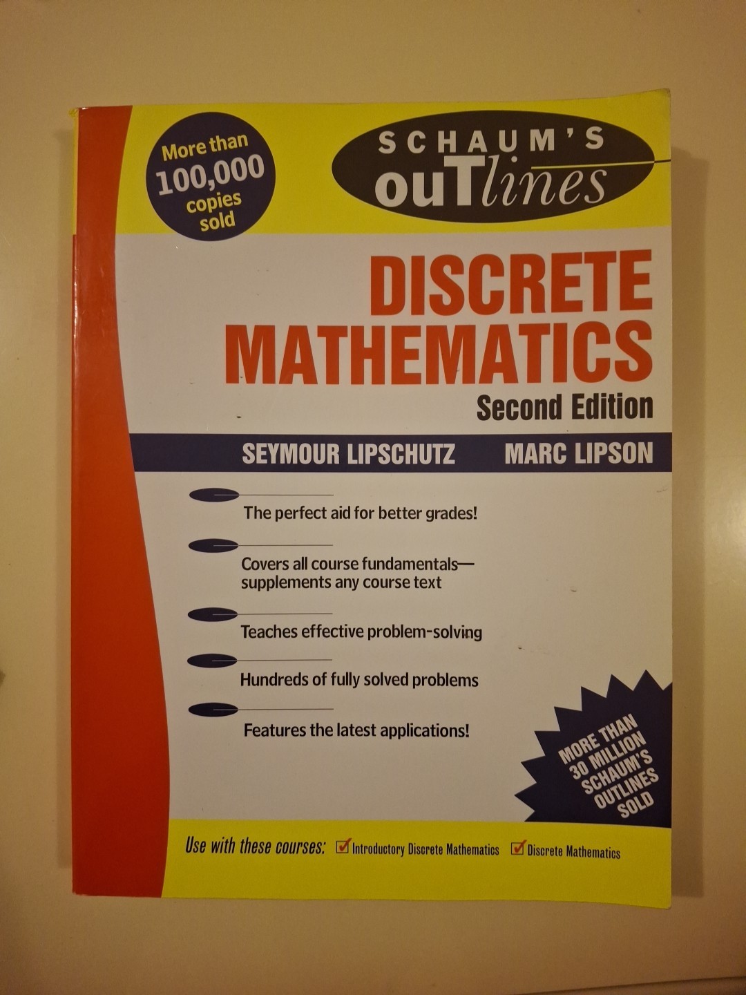 Schaum’s Outline Ser.: Schaum’s Outline of Discrete Mathematics by Seymor…