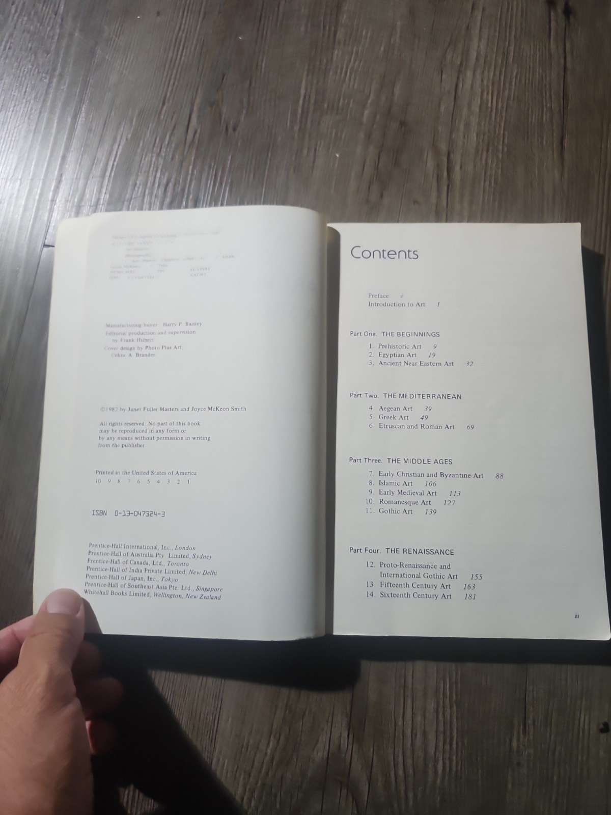 Art History A Study Guide Masters & Smith SOFTCOVER 1982