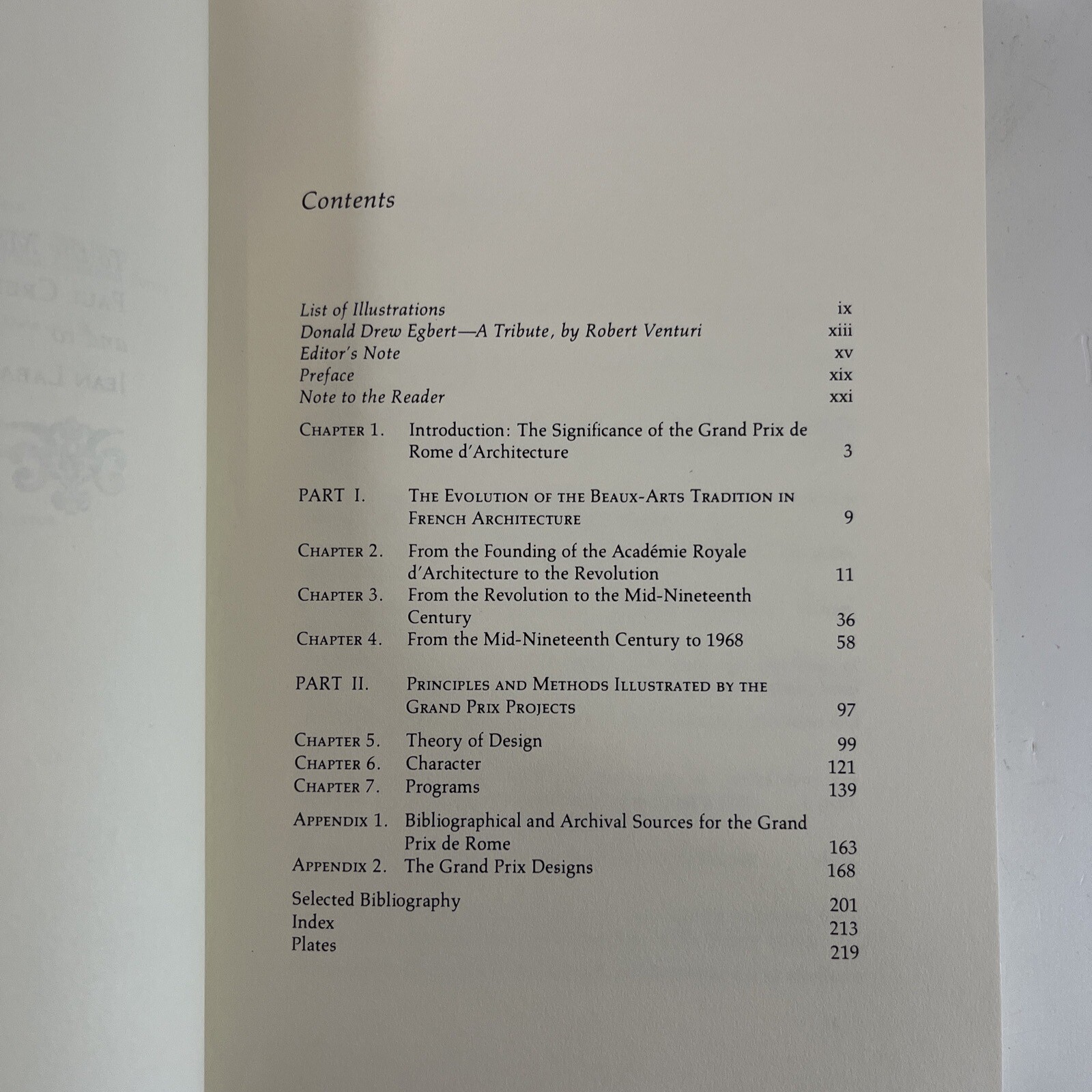 The Beaux-Arts Tradition in French Architecture 1980 Donald Egbert Princeton