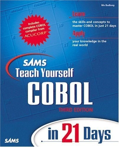Sams Teach Yourself COBOL in 21 Days (3rd Edition) – paperback Budlong, Mo
