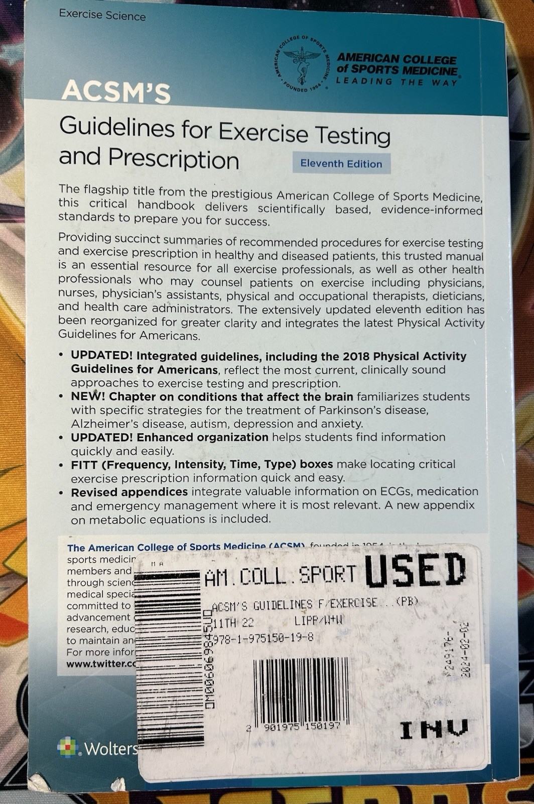 ACSM’s Guidelines for Exercise Testing and Prescription 11th Edition