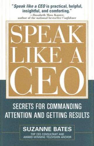 Speak Like a CEO: Secrets for Commanding Attention and Get – VERY GOOD